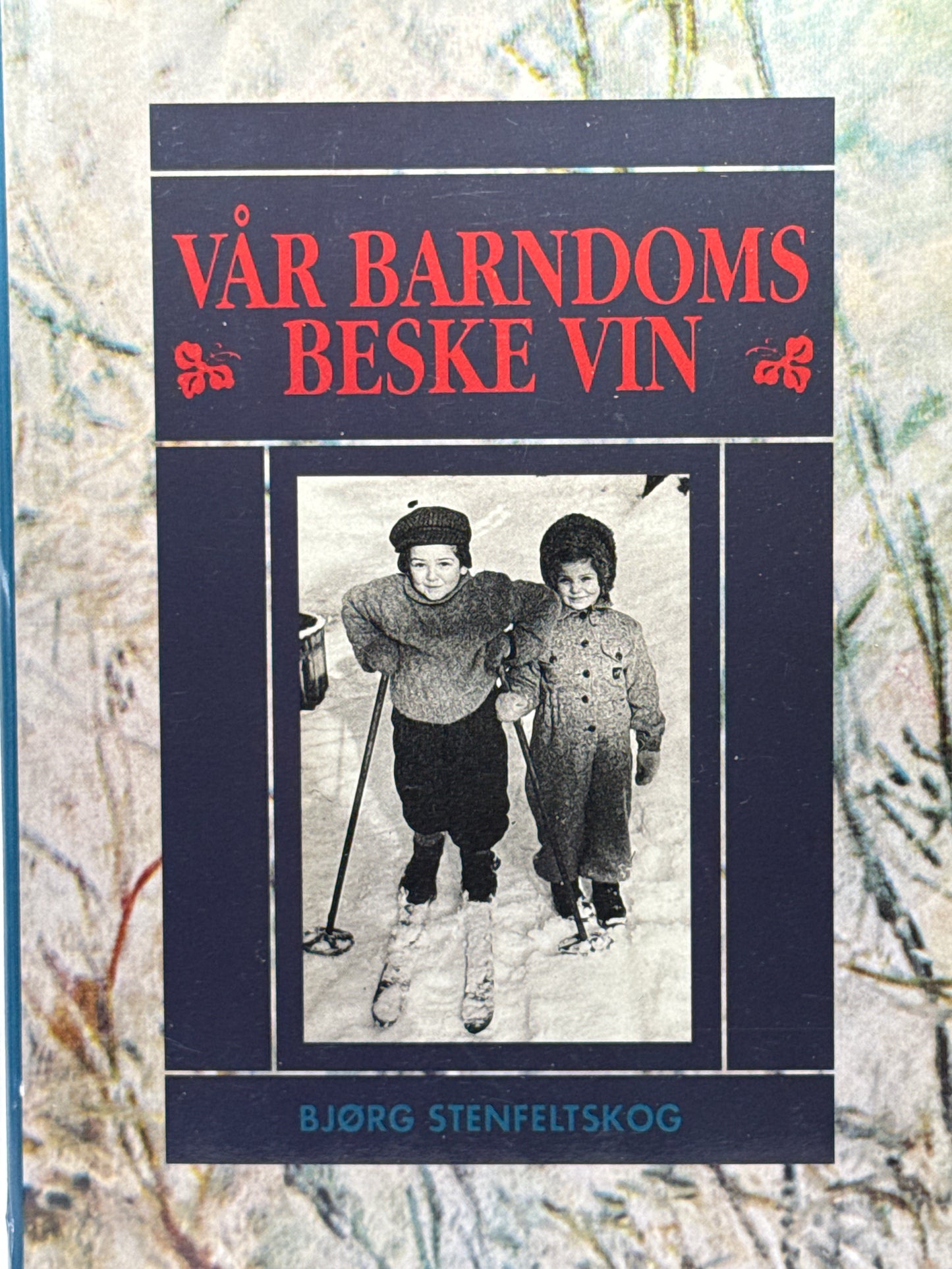 Vår barndoms beske vin - Innbundet