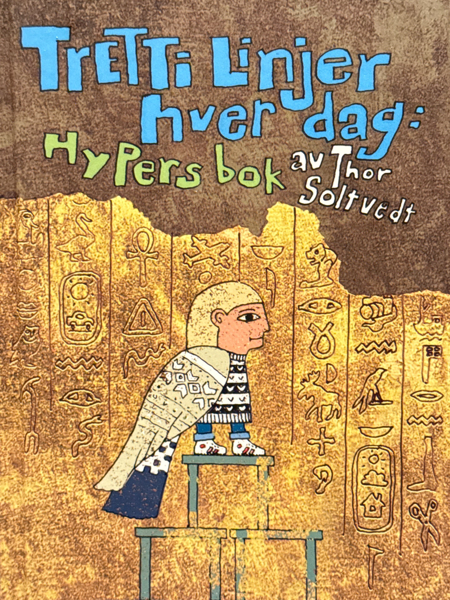 Tretti linjer hver dag - Innbundet