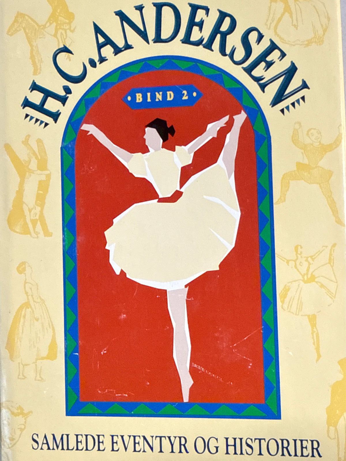 H.C. Andersen: Samlede eventyr og historier; bind 1- 2 - Innbundet