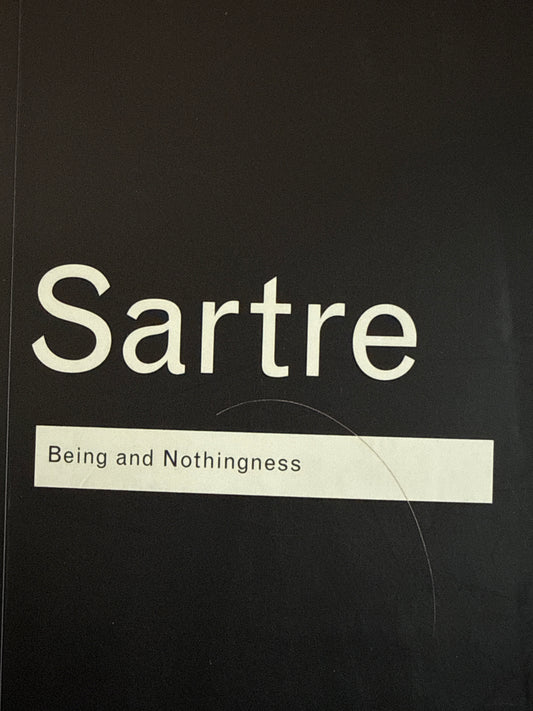 Sartre ; Being and Nothingness - Pocket