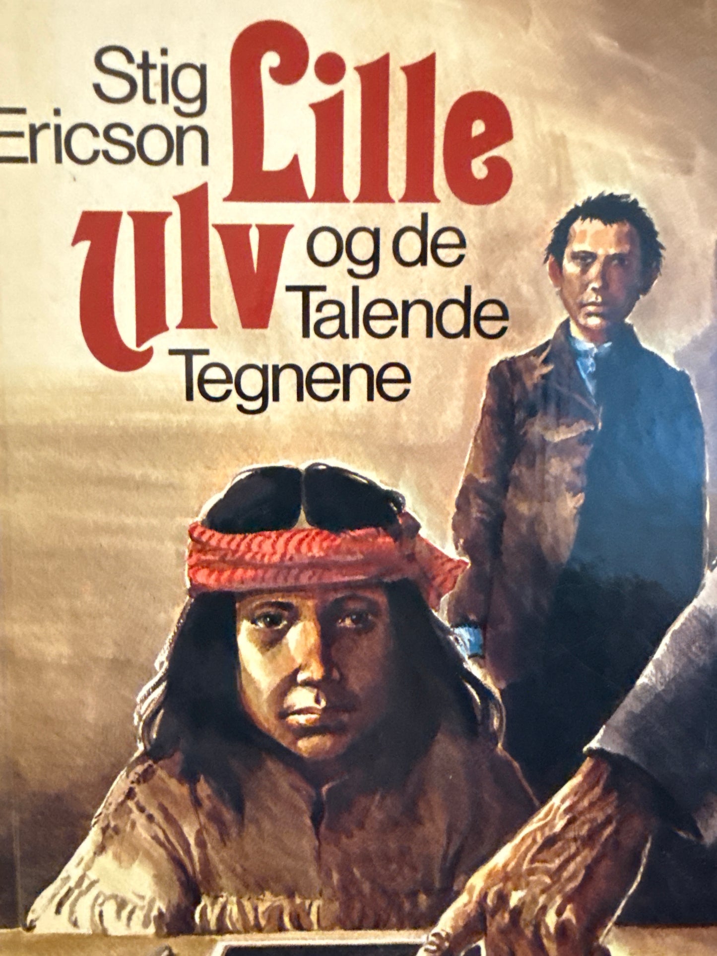 Lille Ulv og de Talende Tegnene - Innbundet
