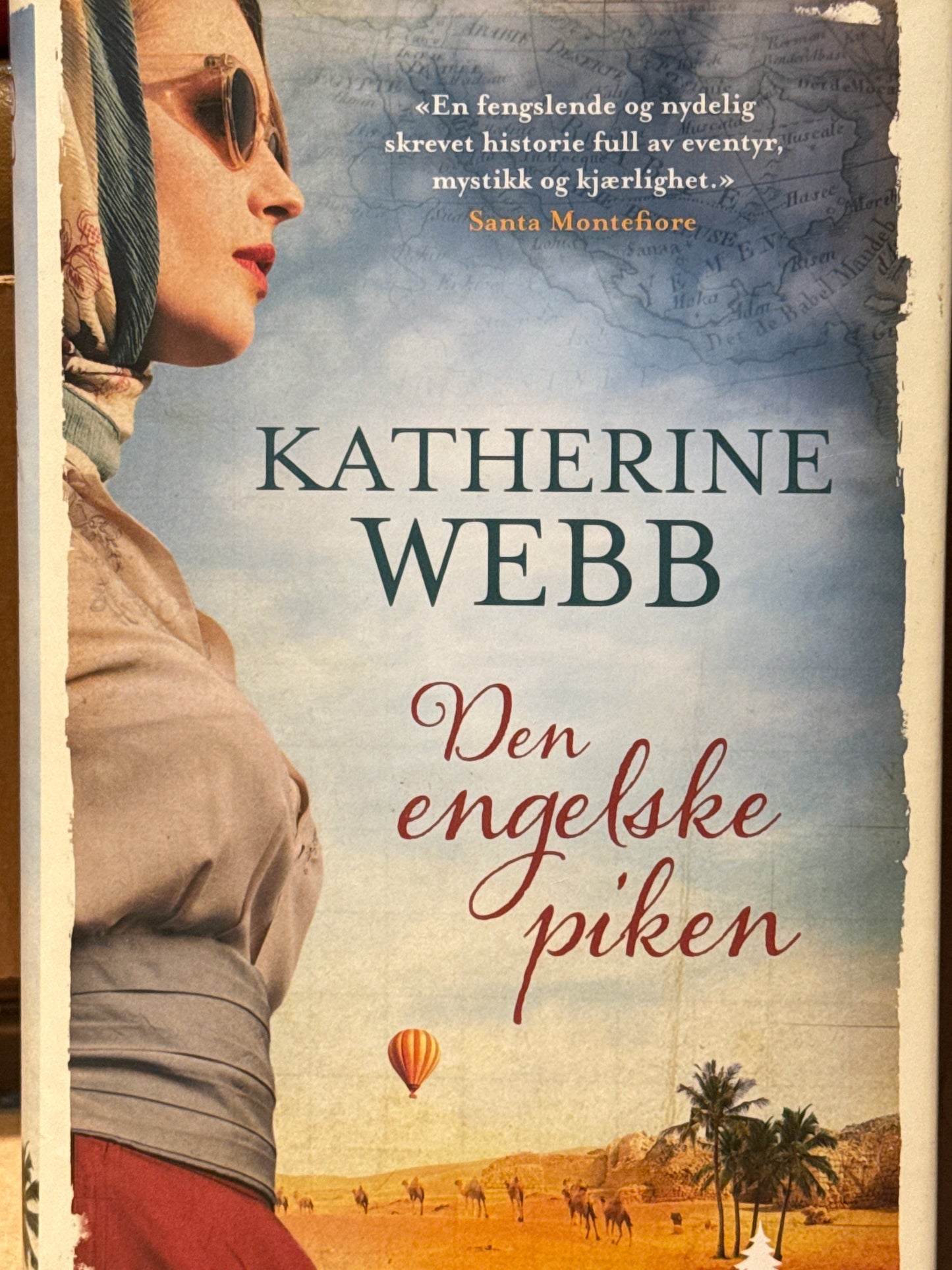 Den engelske piken - Innbundet