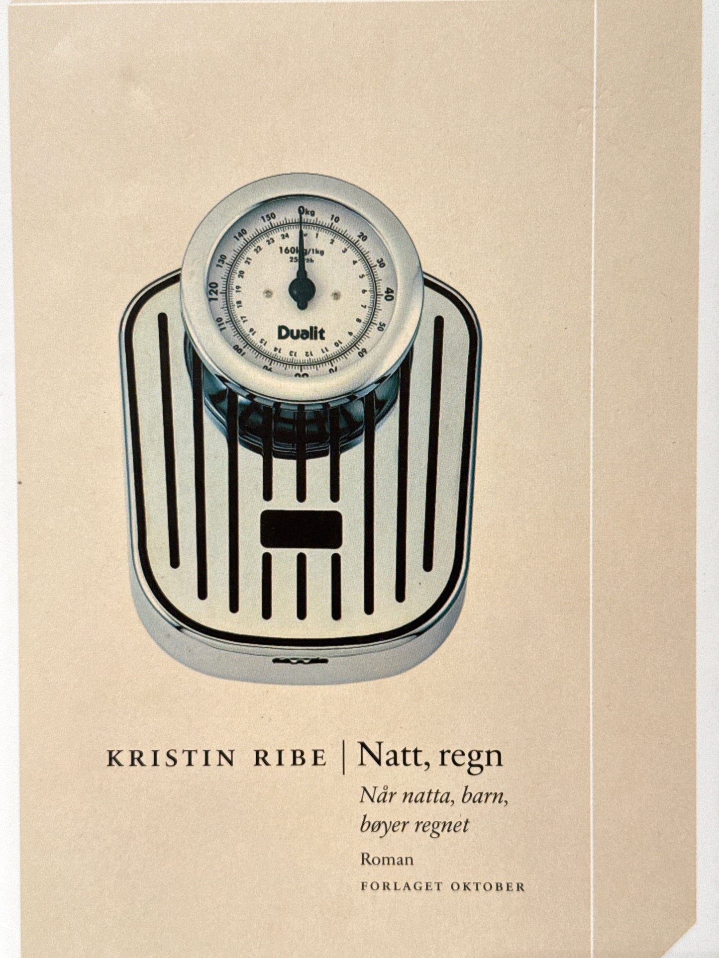 Natt, regn - Innbundet