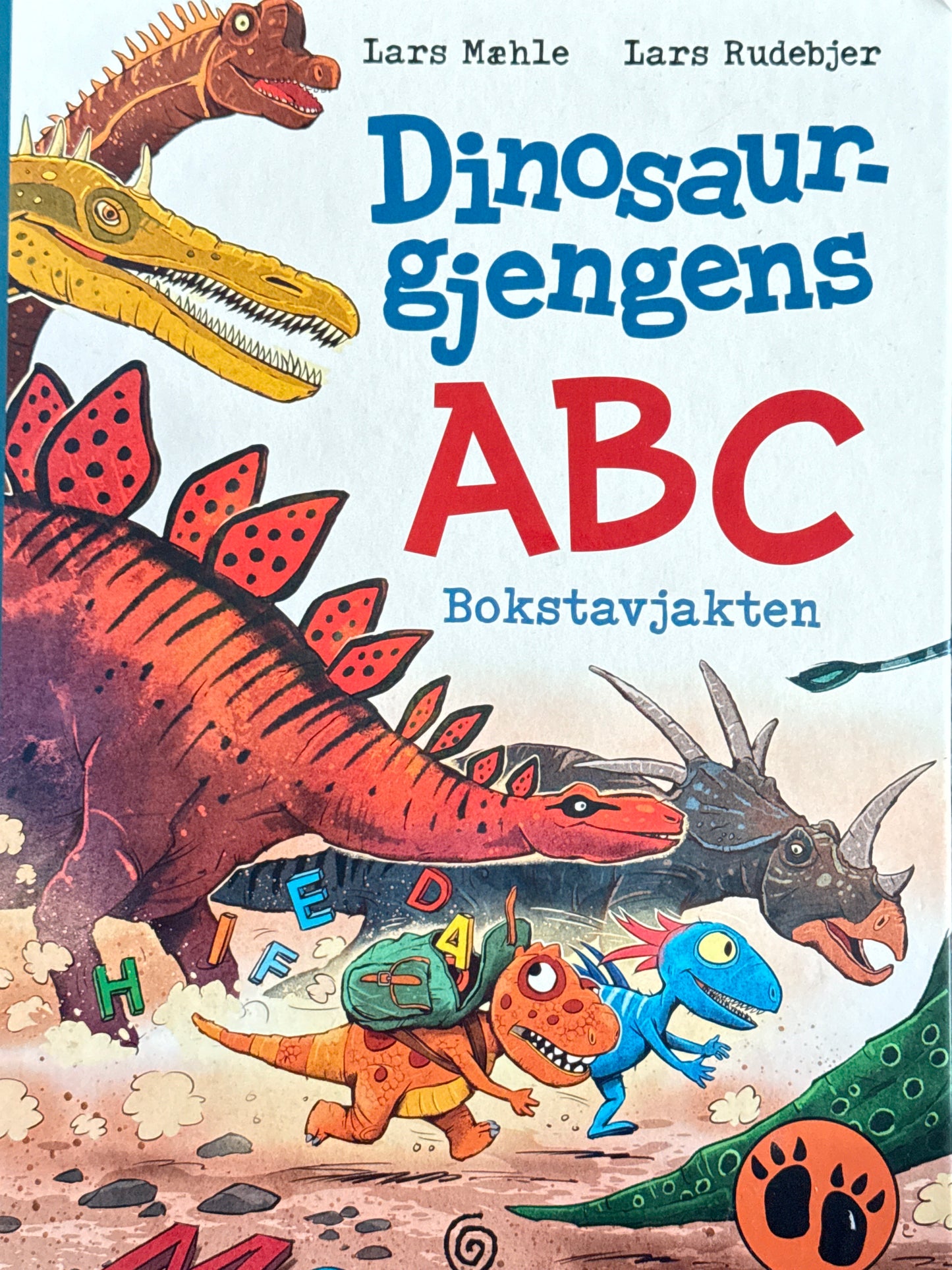 Dinosaurgjengens ABC - Innbundet