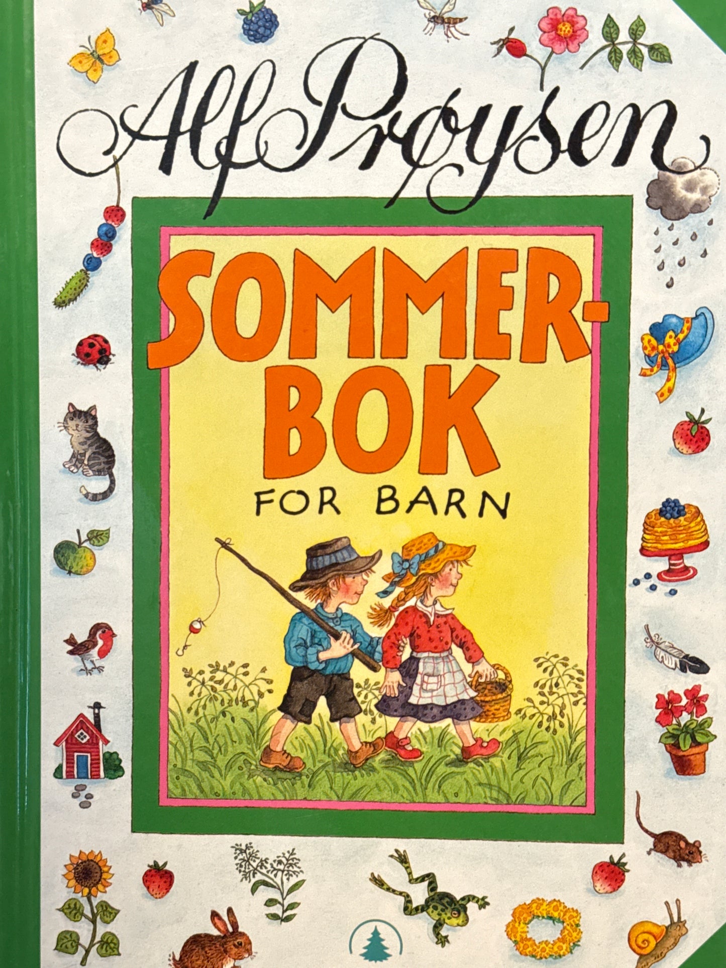 Sommerbok for barn - Innbundet
