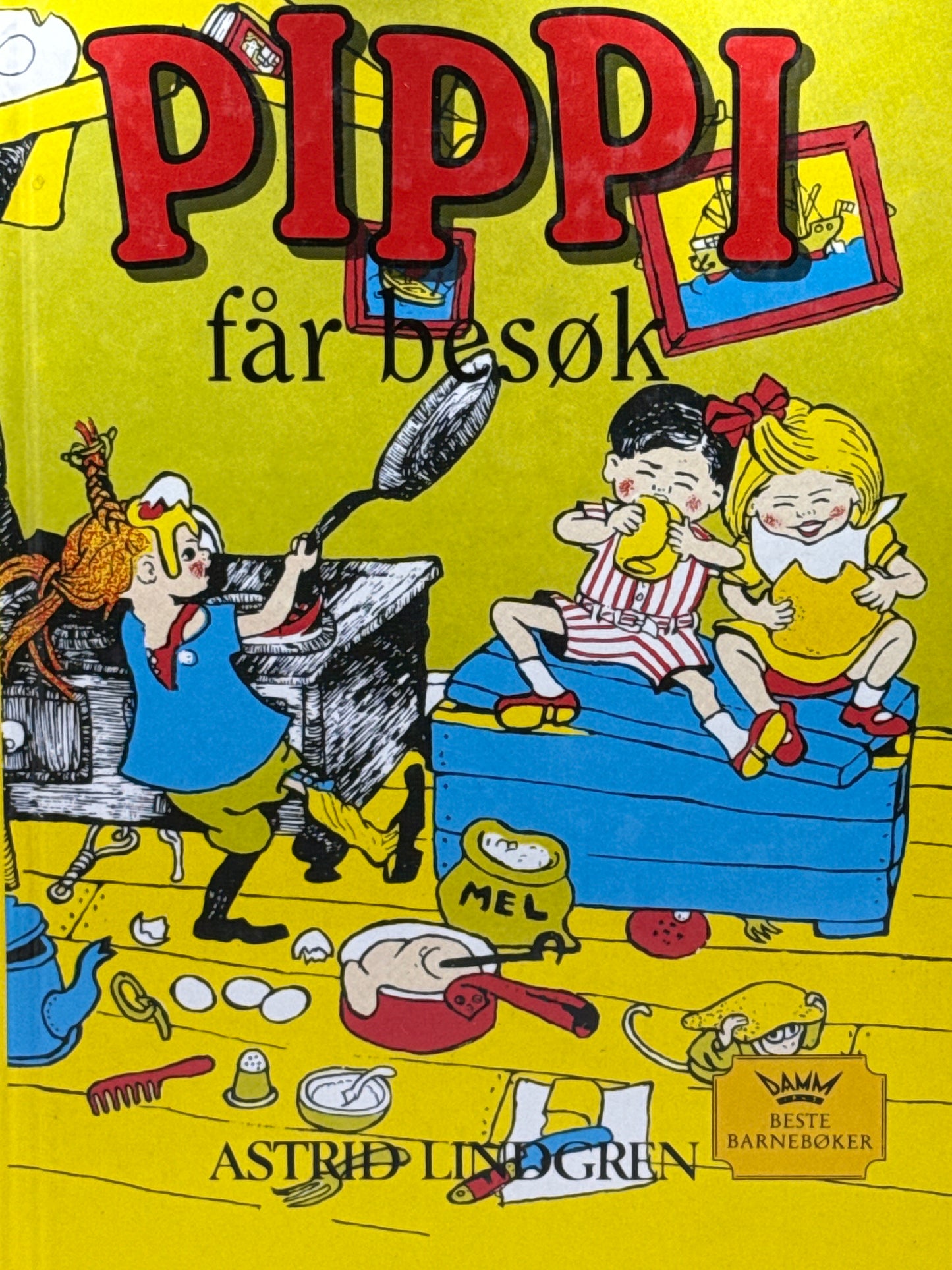 Pippi får besøk - Innbundet