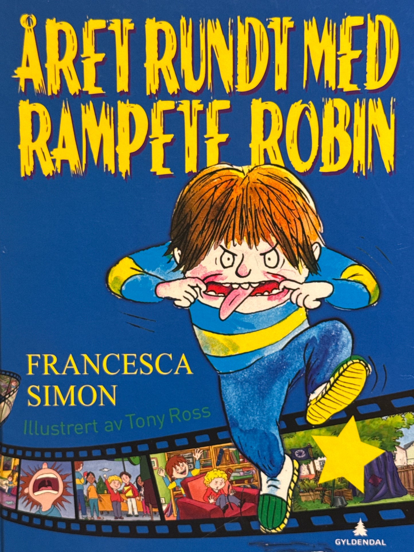 Året rundt med Rampete Robin - Innbundet