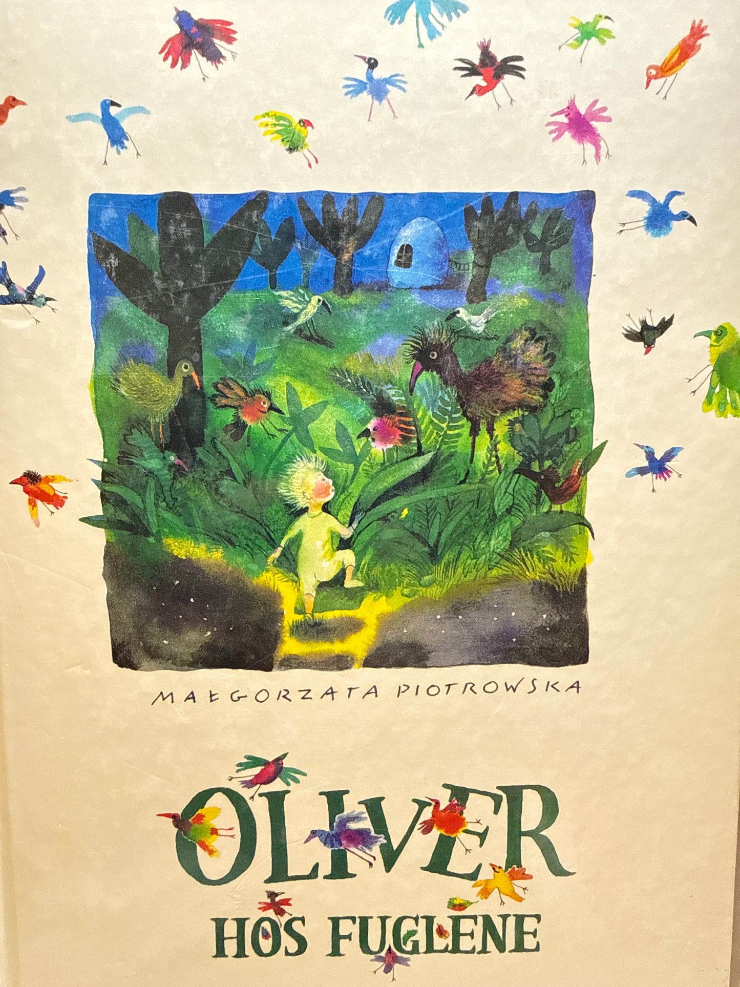 Oliver hos fuglene - Innbundet