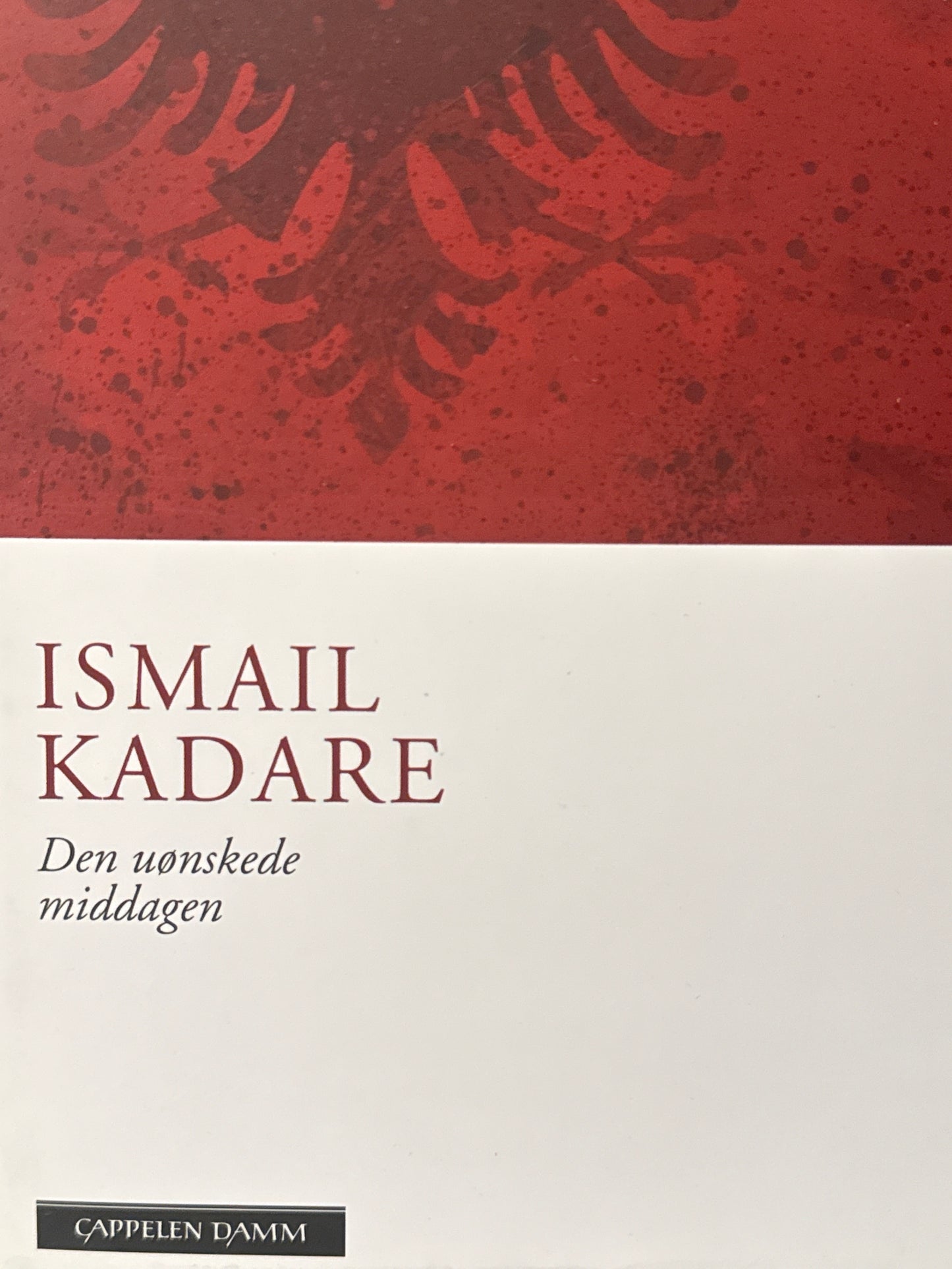 Den uønskede middagen - Innbundet