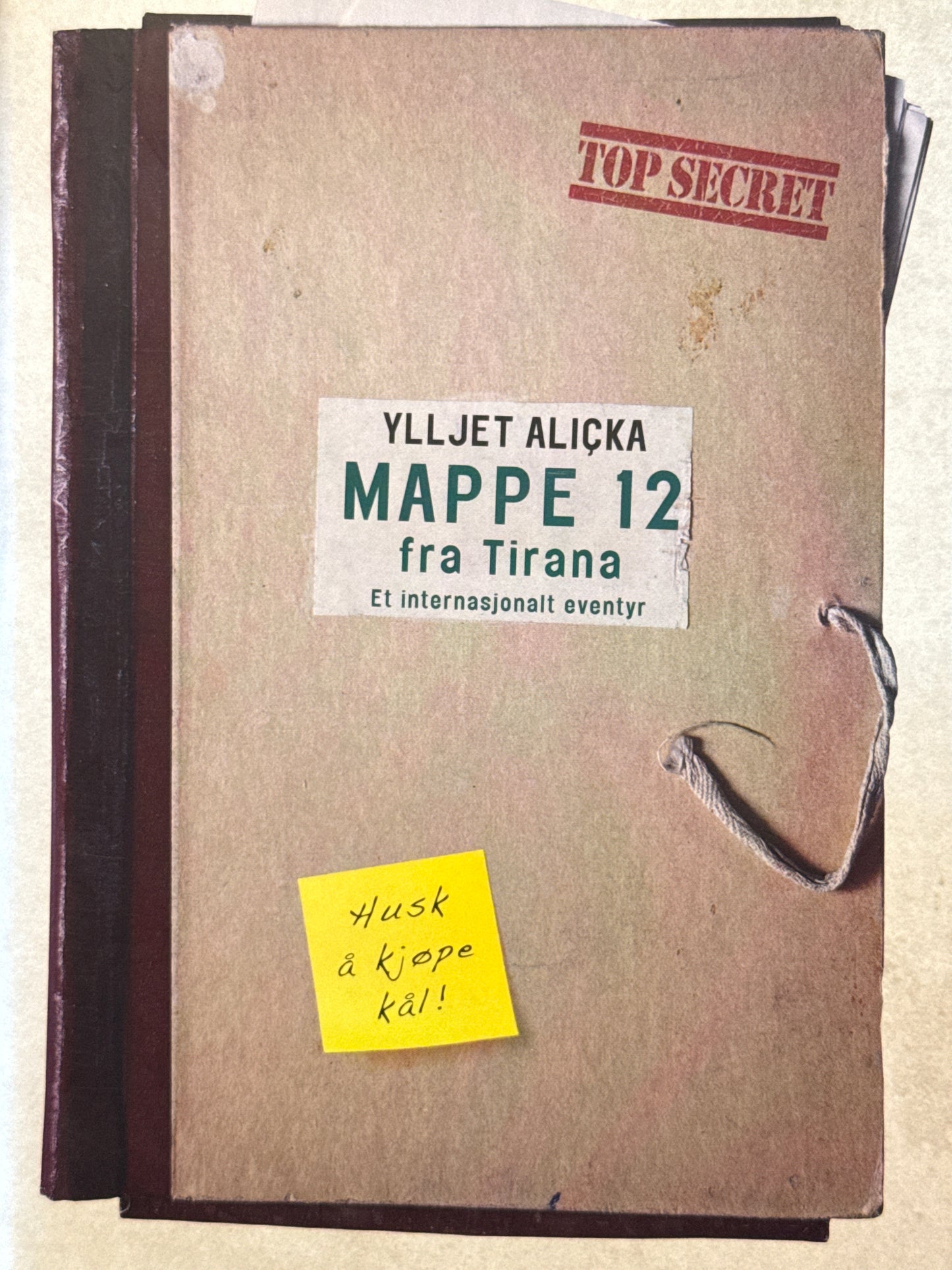 Mappe 12 fra Tirana - Innbundet