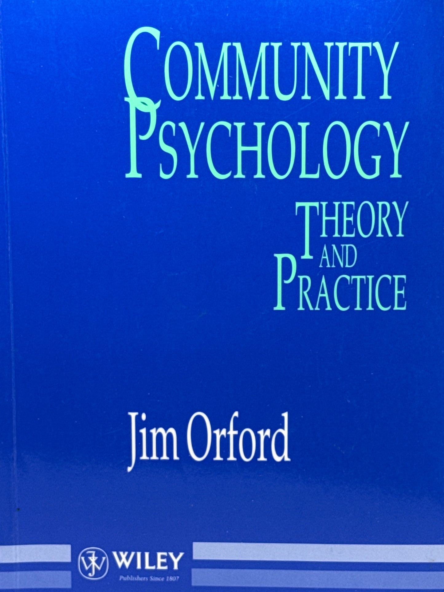 Community Psychology - Pocket