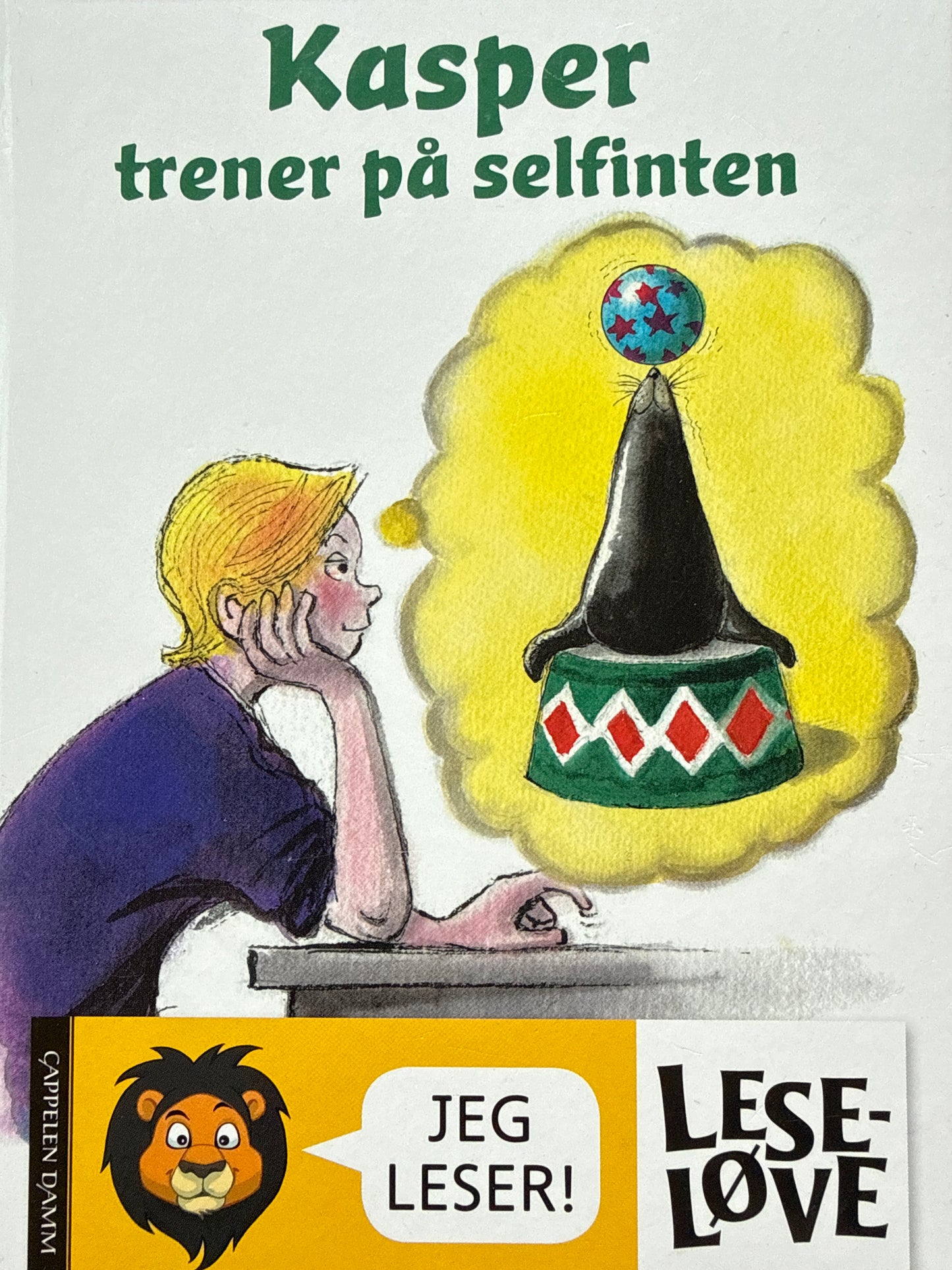 Kasper trener på selfinten - Innbundet