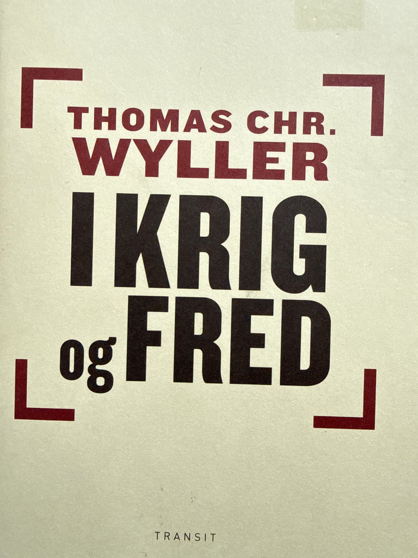 I krig og fred - Innbundet