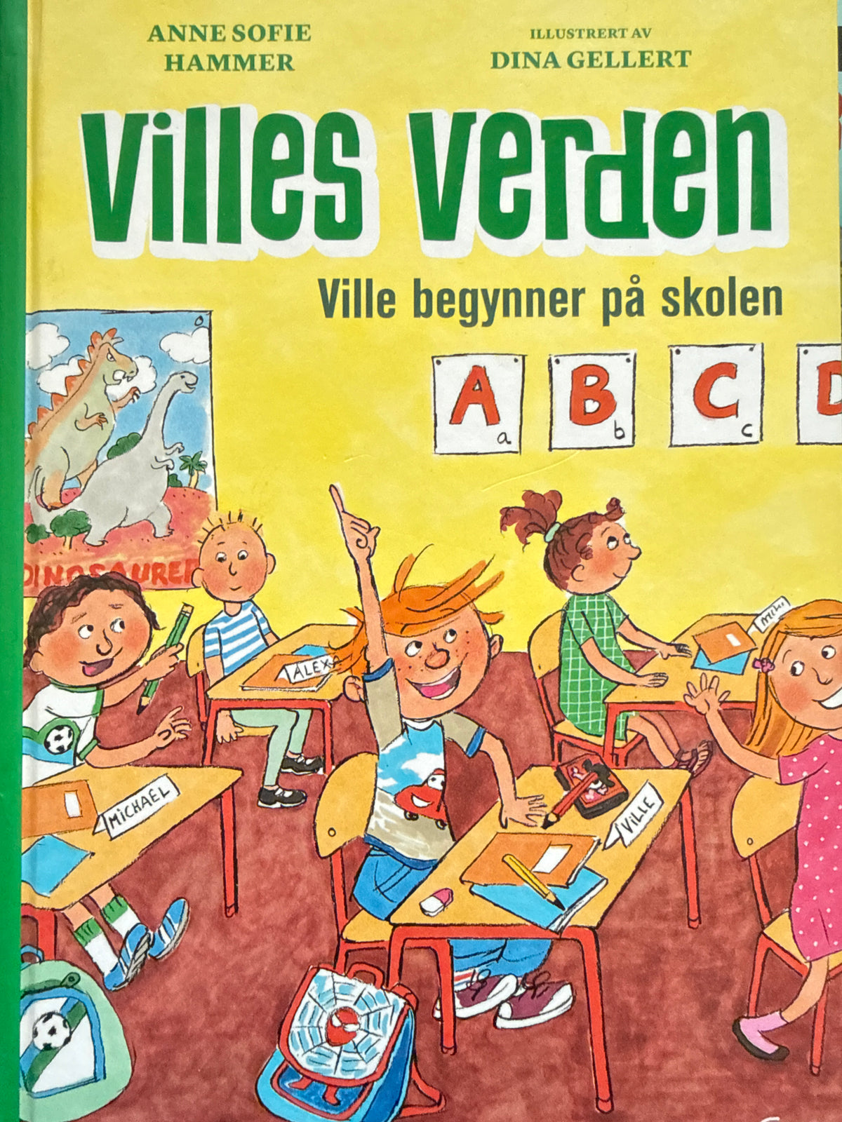 Ville begynner på skolen - Innbundet