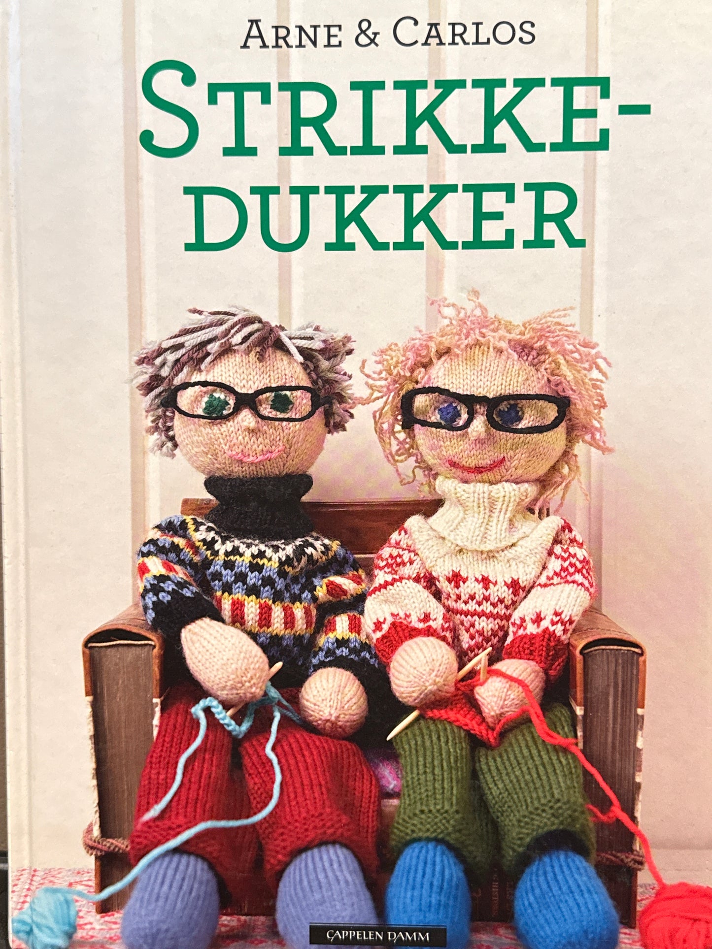 Strikkedukker - Innbundet
