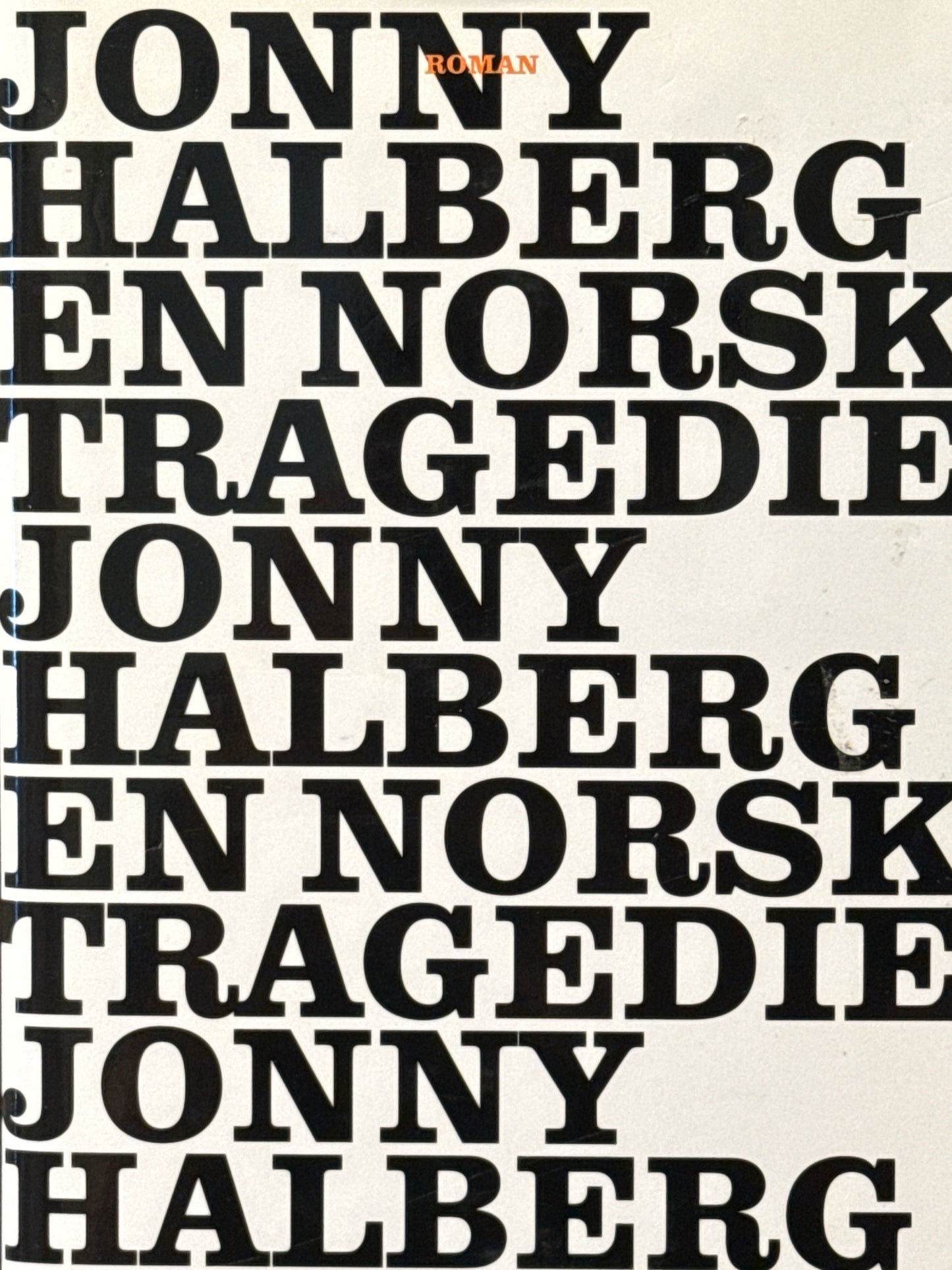 En norsk tragedie - Innbundet