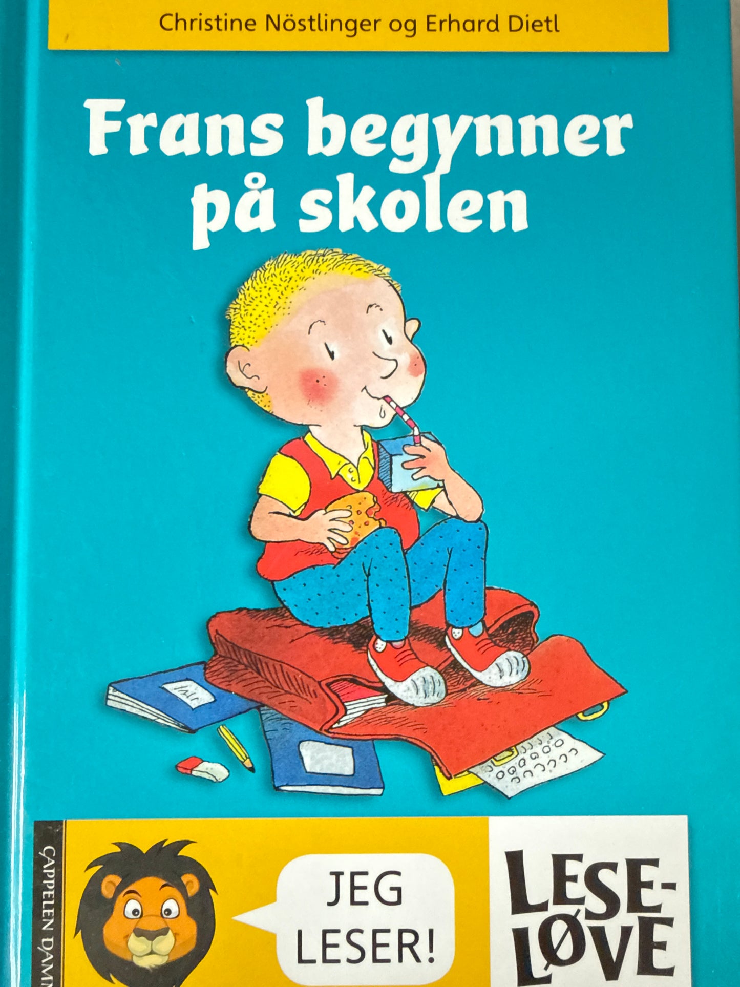 Frans begynner på skolen - Innbundet