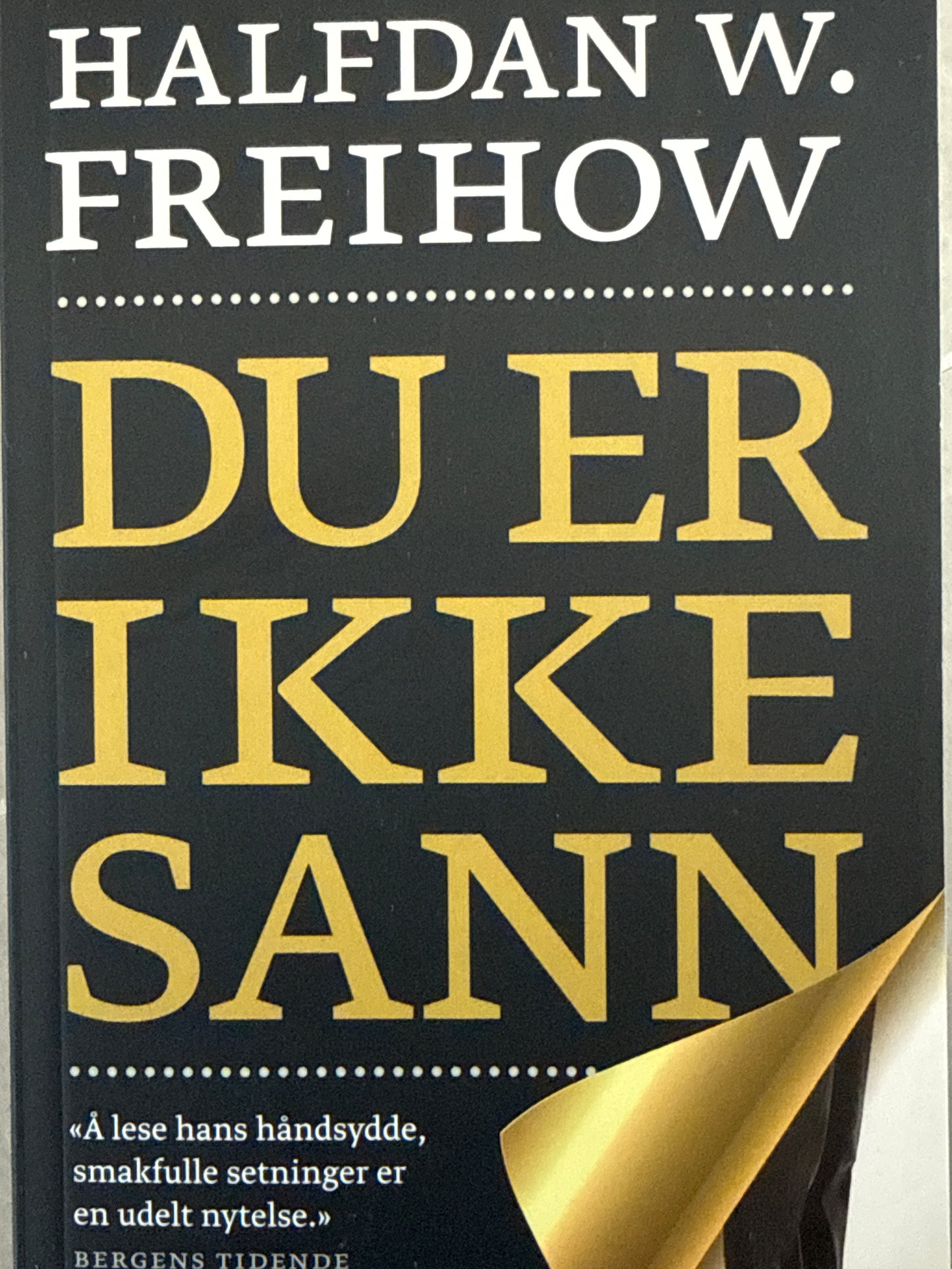 Du er ikke sann - Pocket