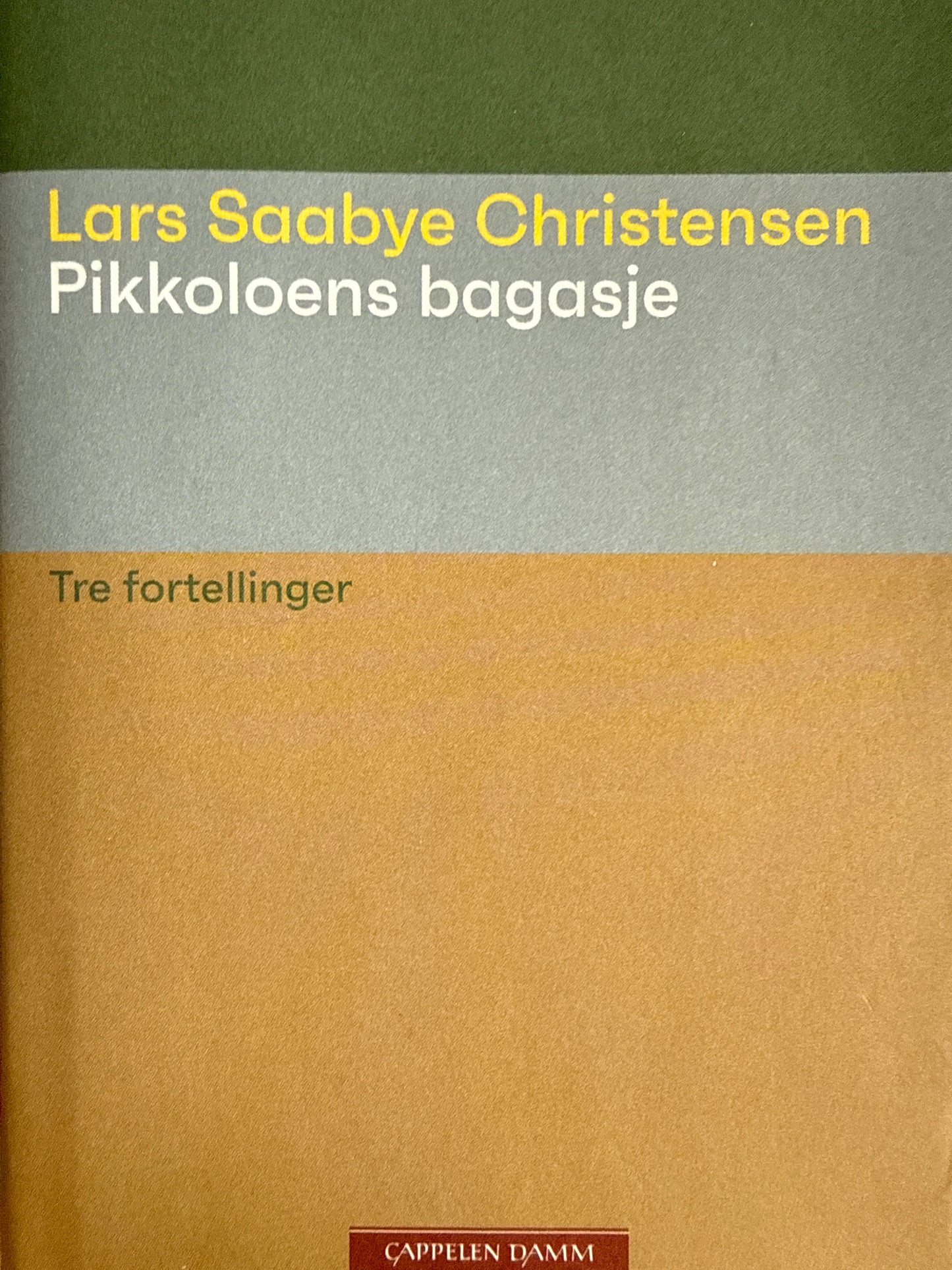 Pikkoloens bagasje - Innbundet