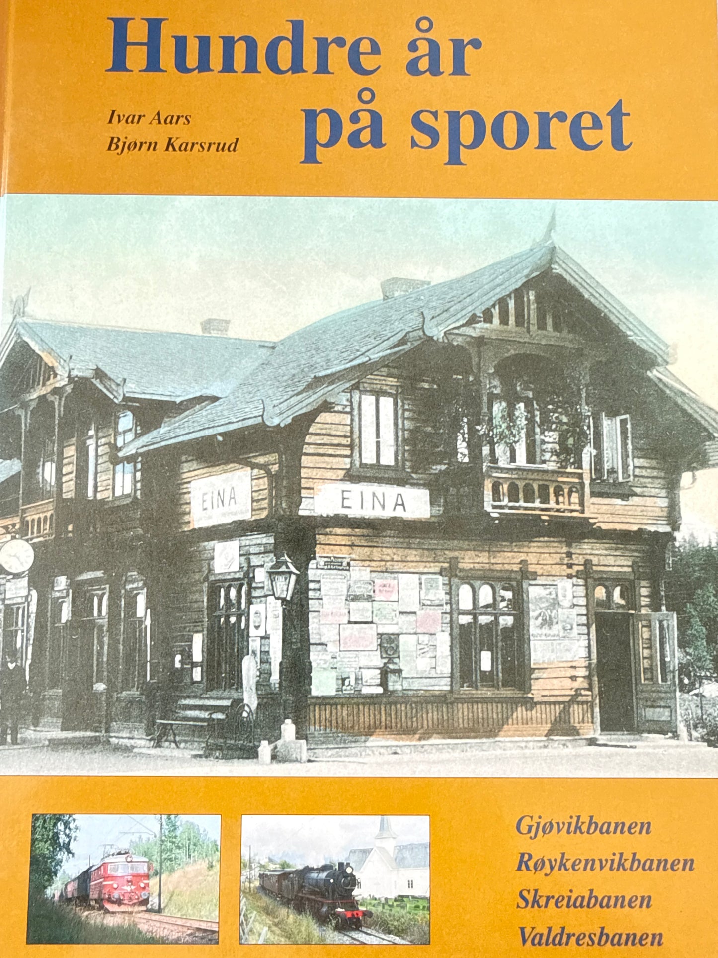 Hundre år på sporet - Innbundet
