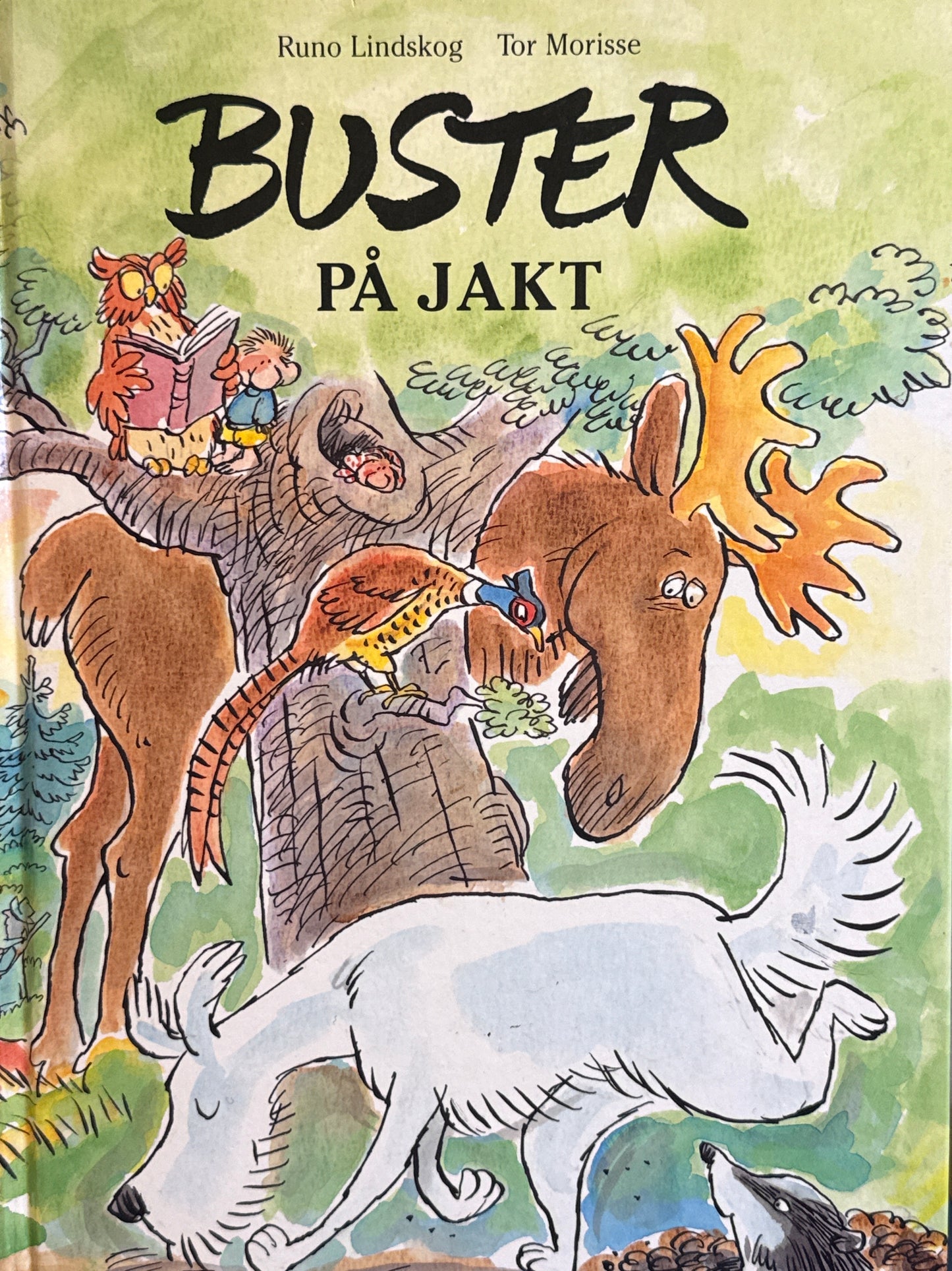 Buster på jakt - Innbundet