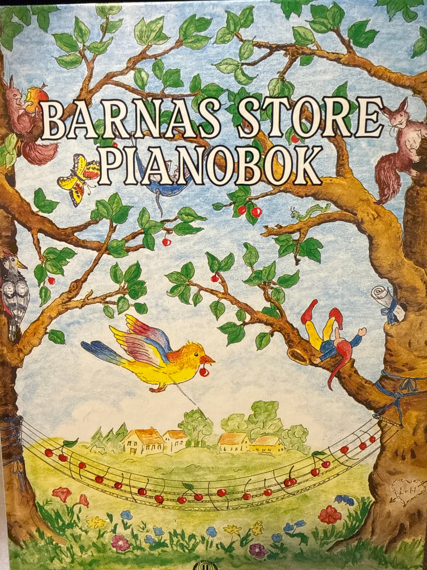 Barnas store pianobok - Innbundet