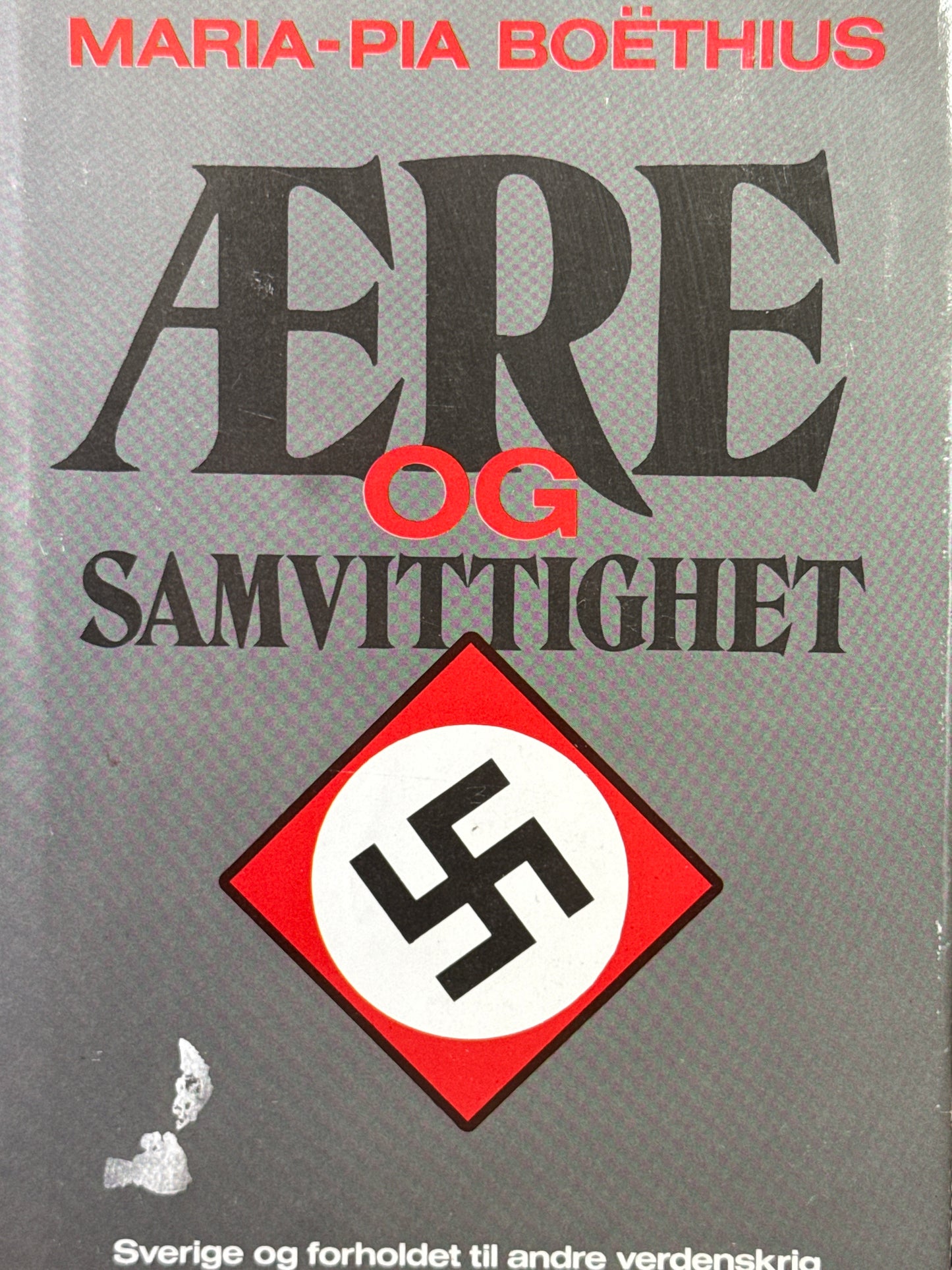 Ære og samvittighet - Innbundet