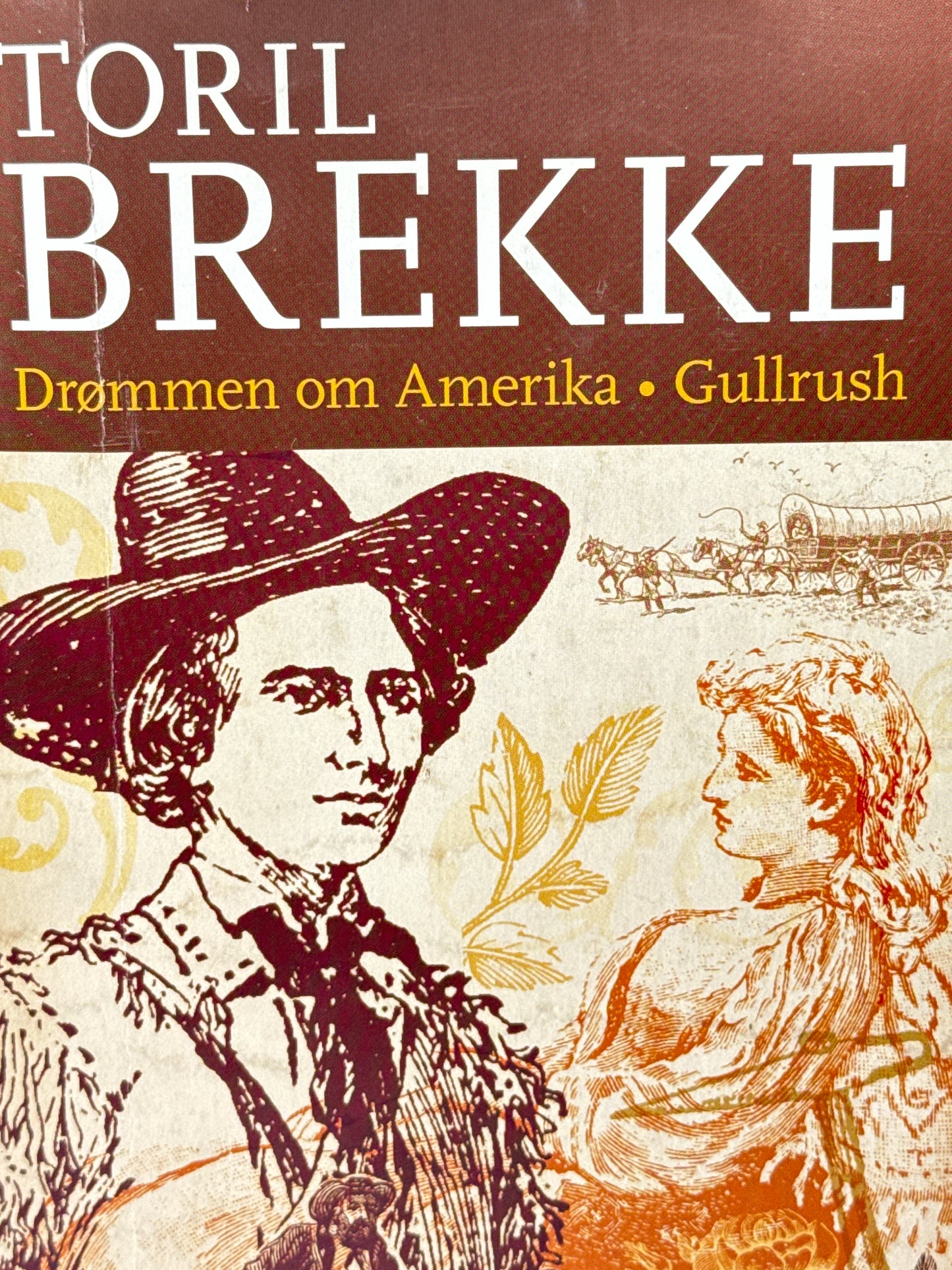 Drømmen om Amerika og Gullrush - Innbundet