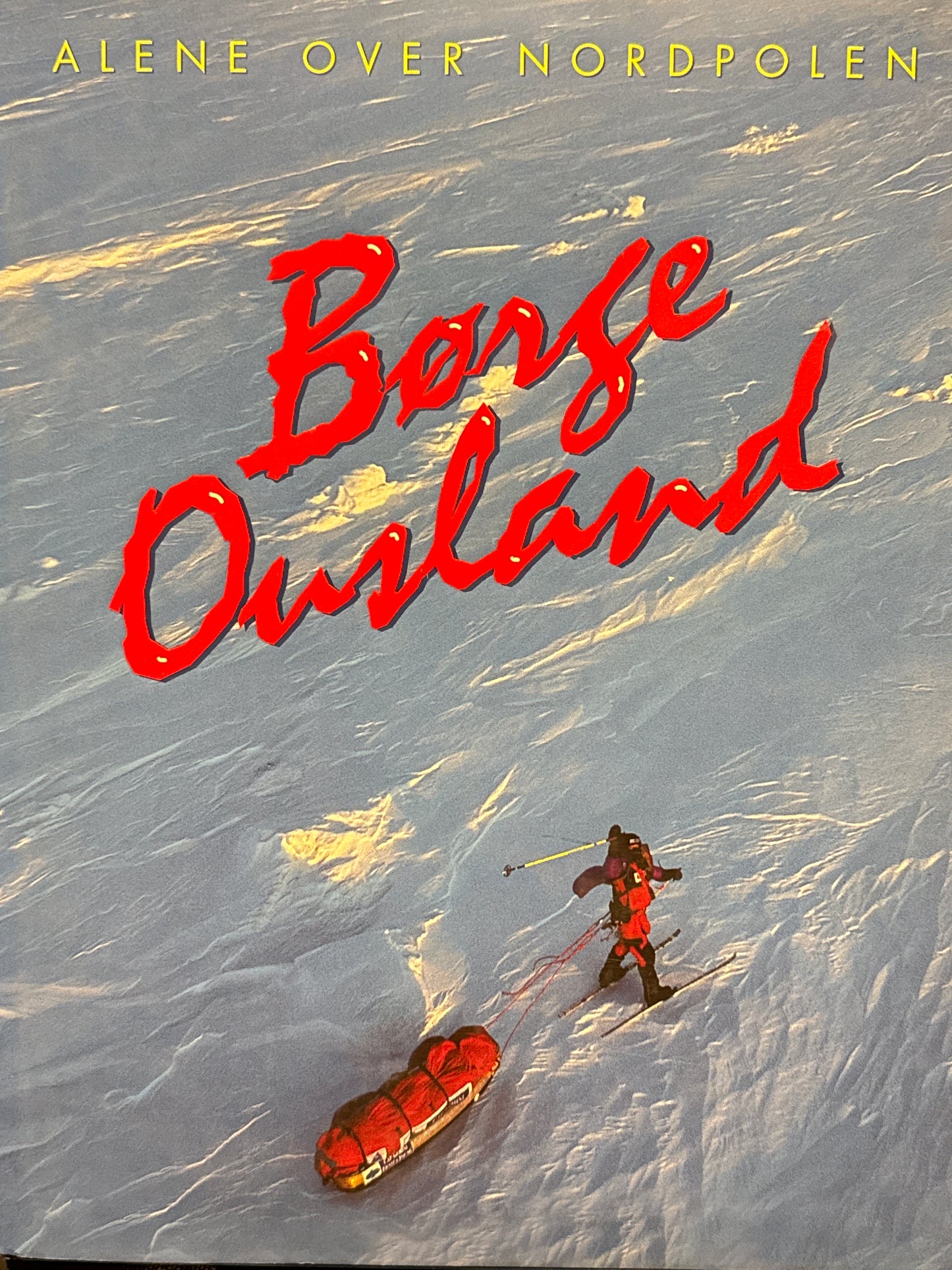 Alene over Nordpolen - Innbundet