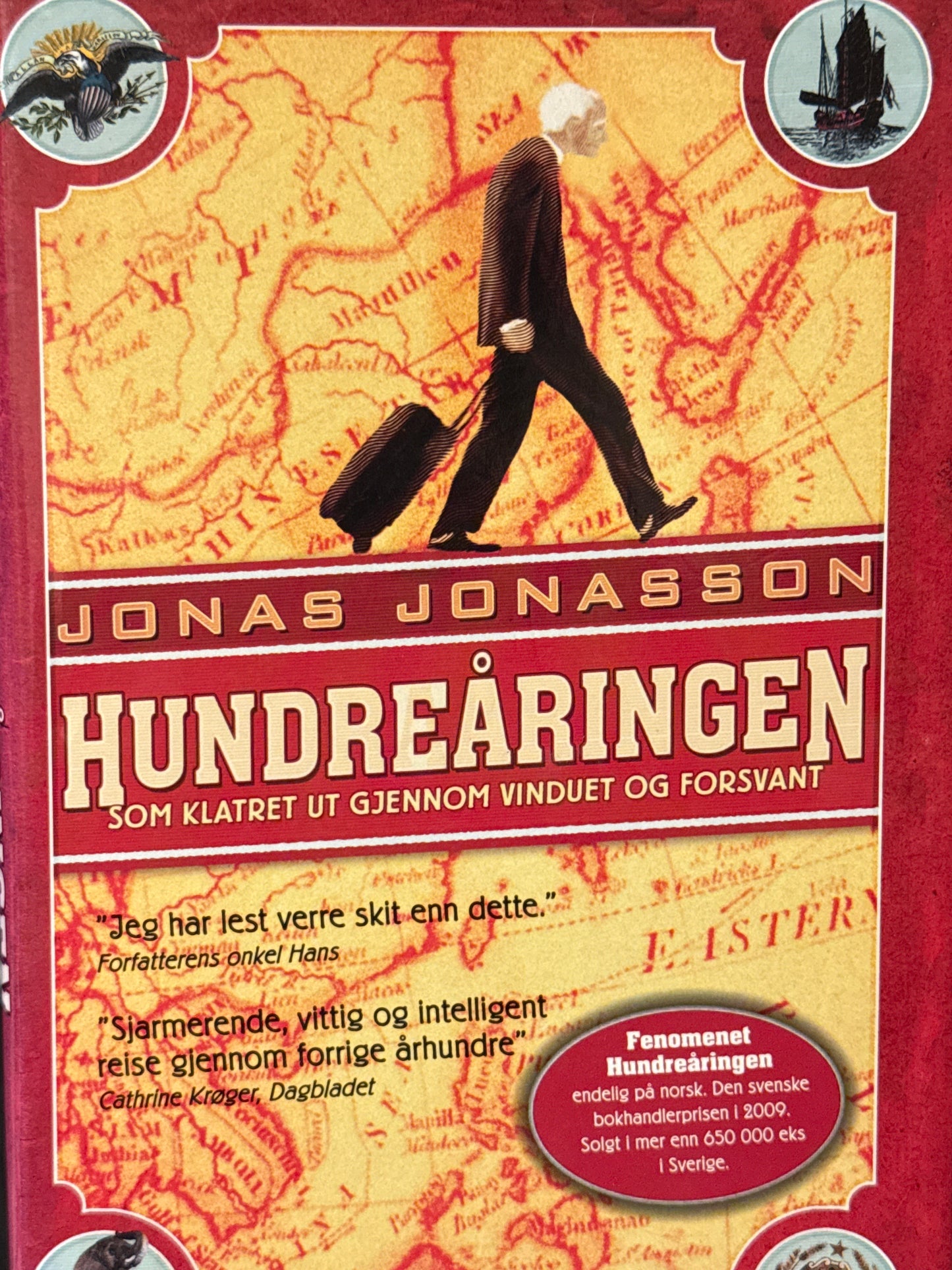 Hundreåringen som klatret ut gjennom vinduet og forsvant - Innbundet