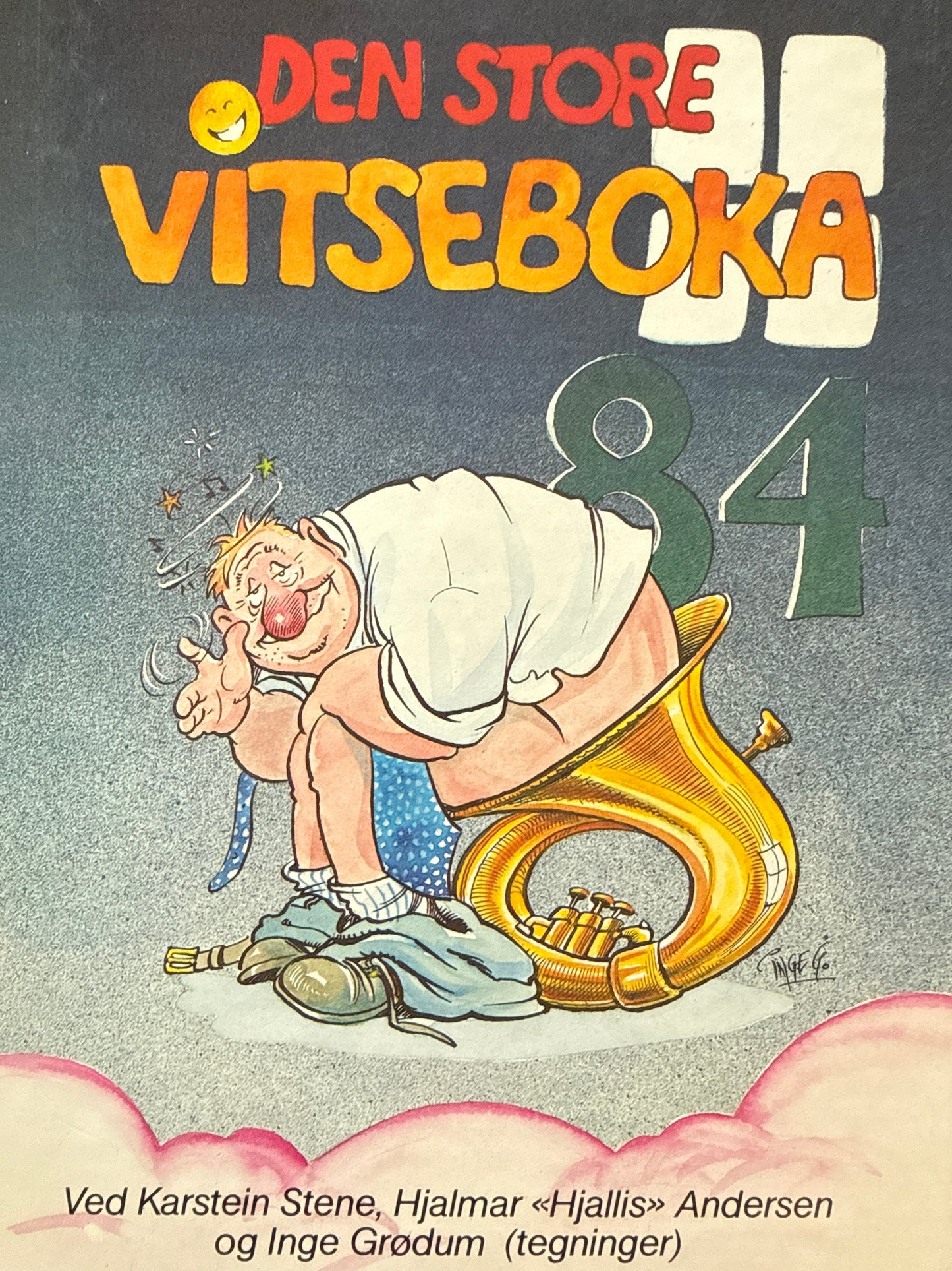 Den store vitseboka '84 - Innbundet