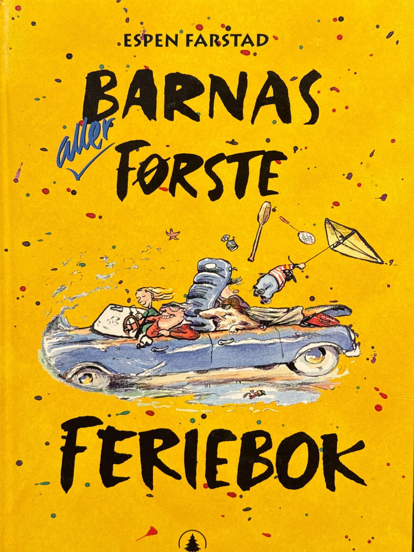 Barnas aller første feriebok - Innbundet
