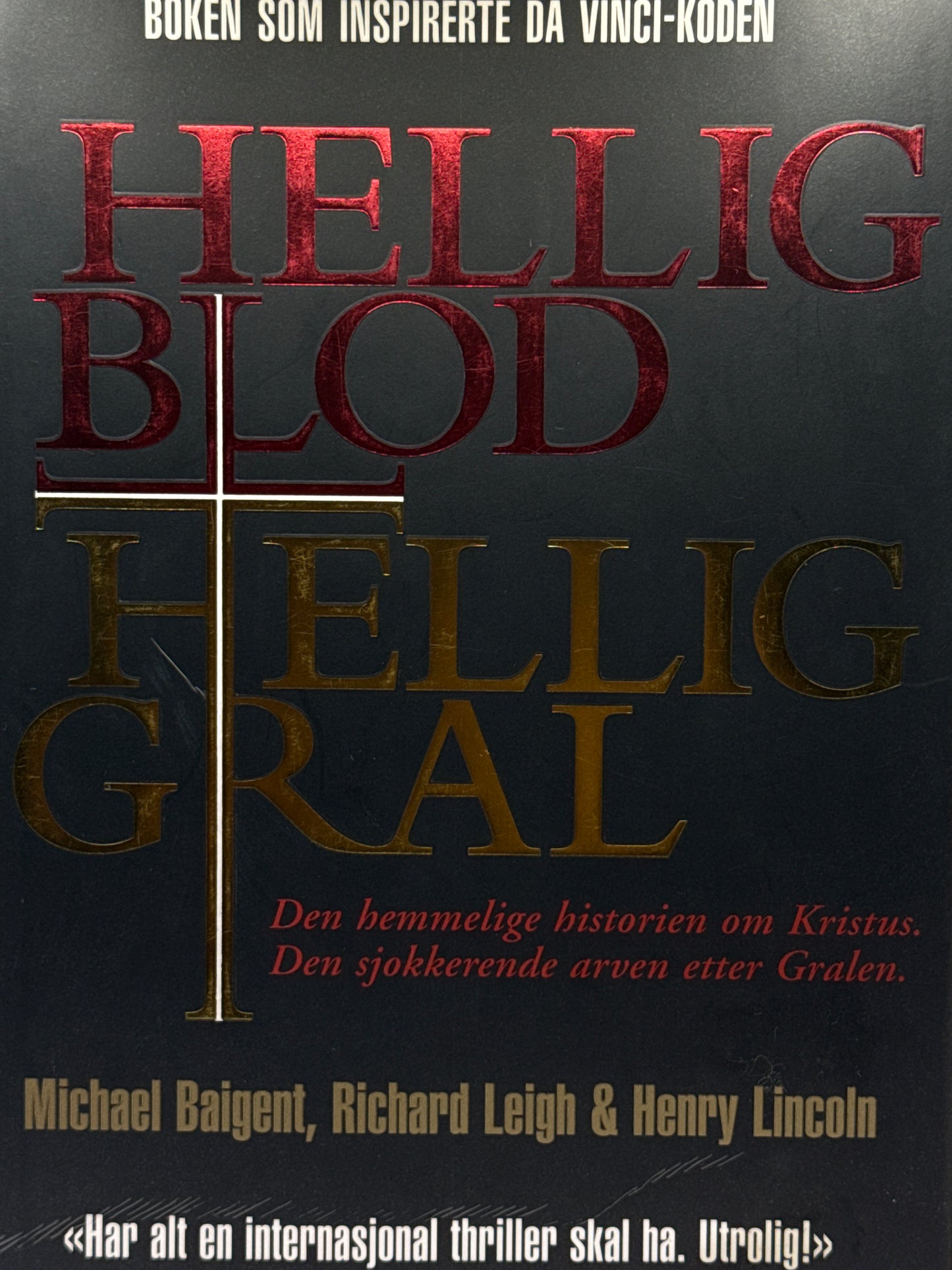 Hellig blod, hellig gral - Innbundet