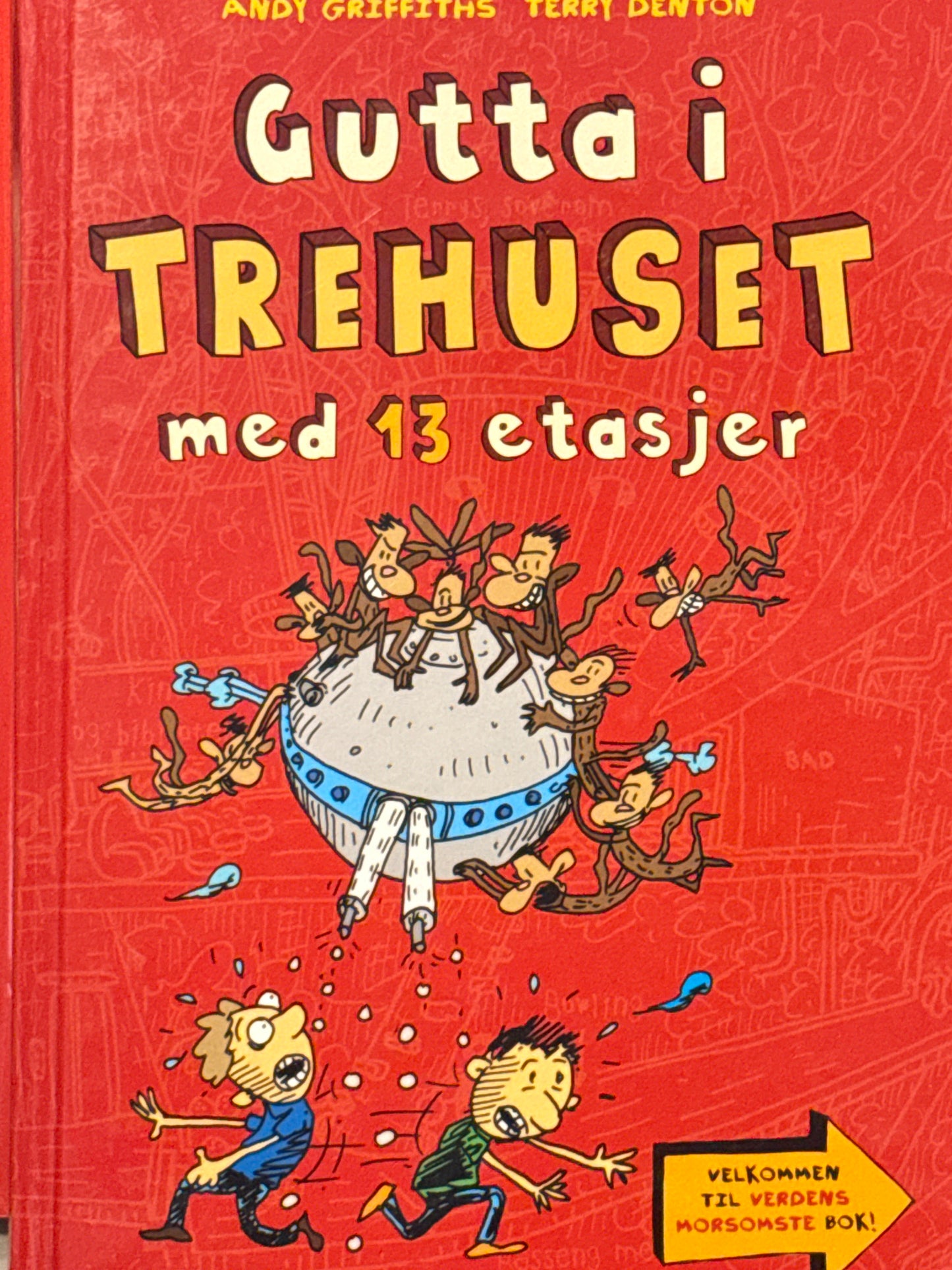 Gutta i trehuset med 13 etasjer - Innbundet