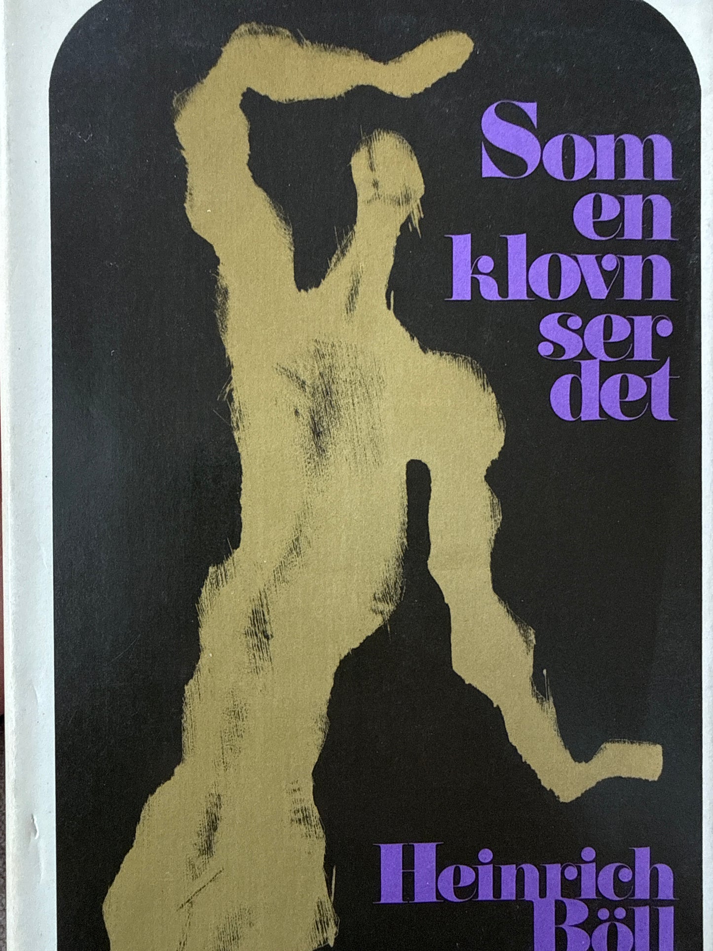 Som en klovn ser det - Innbundet