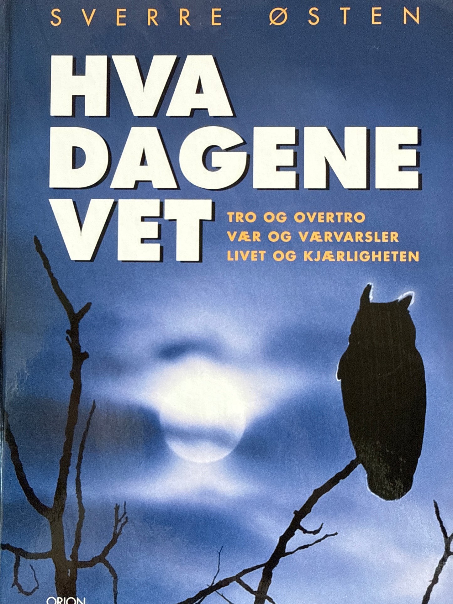 Hva dagene vet - Innbundet