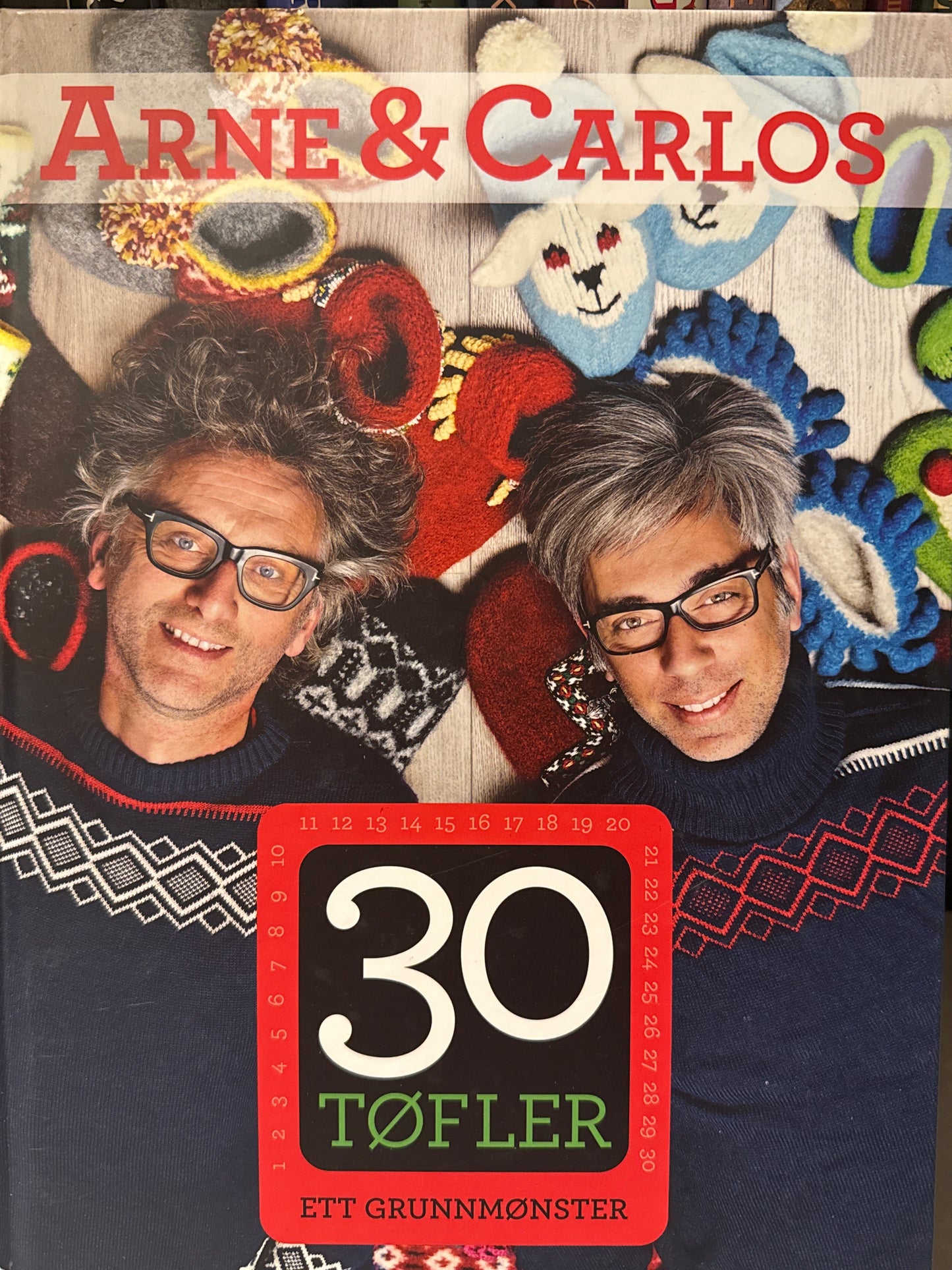 30 tøfler ; ett grunnmønster - Innbundet