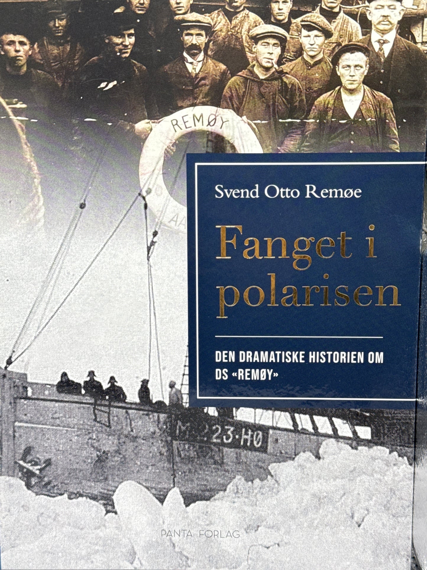 Fanget i polarisen - Innbundet