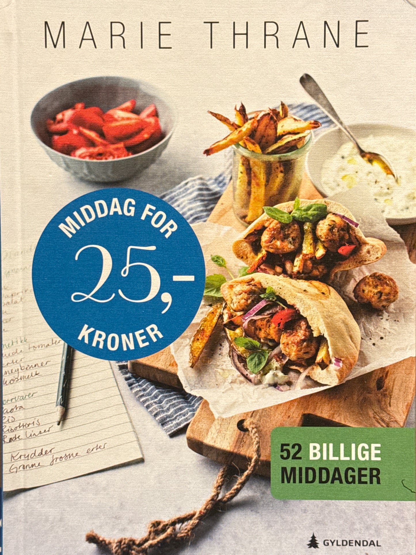 Middag for 25 kroner - Innbundet