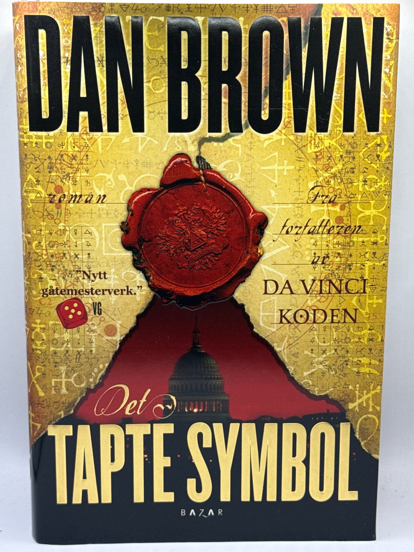 Det tapte symbol - Innbundet