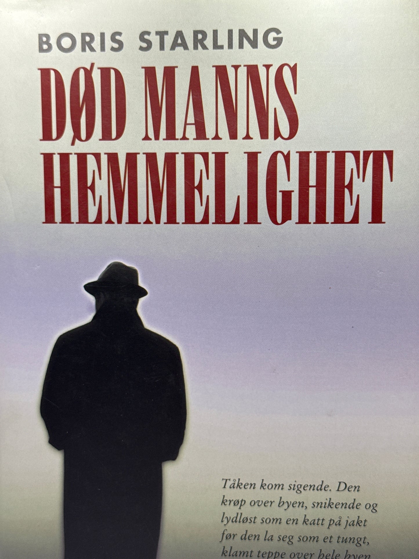 Død manns hemmelighet - Innbundet