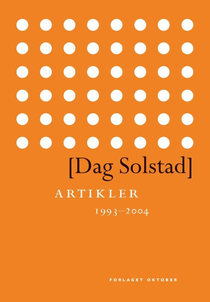 Artikler 1993-2004 - Innbundet