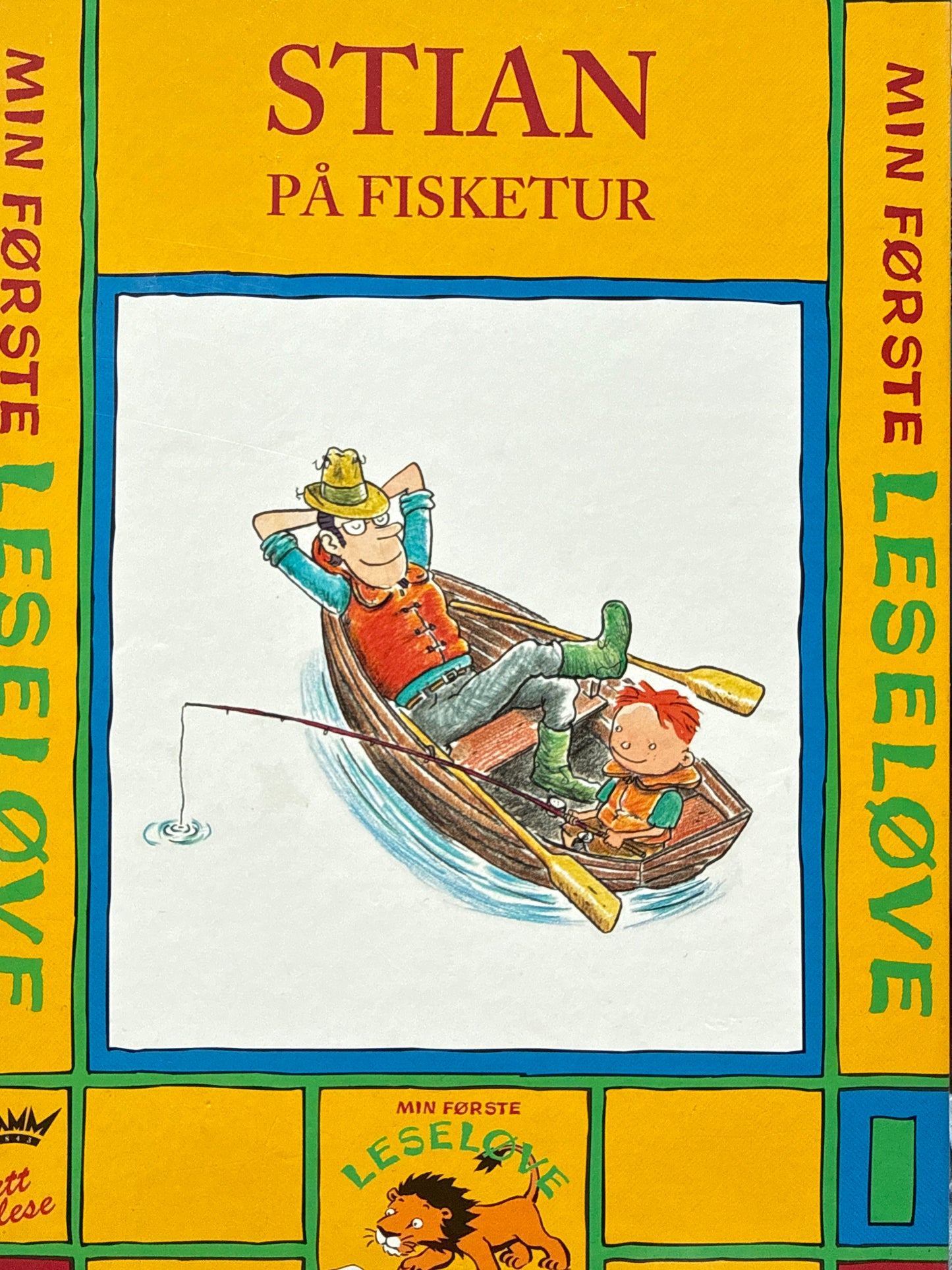 Stian på fisketur - Innbundet