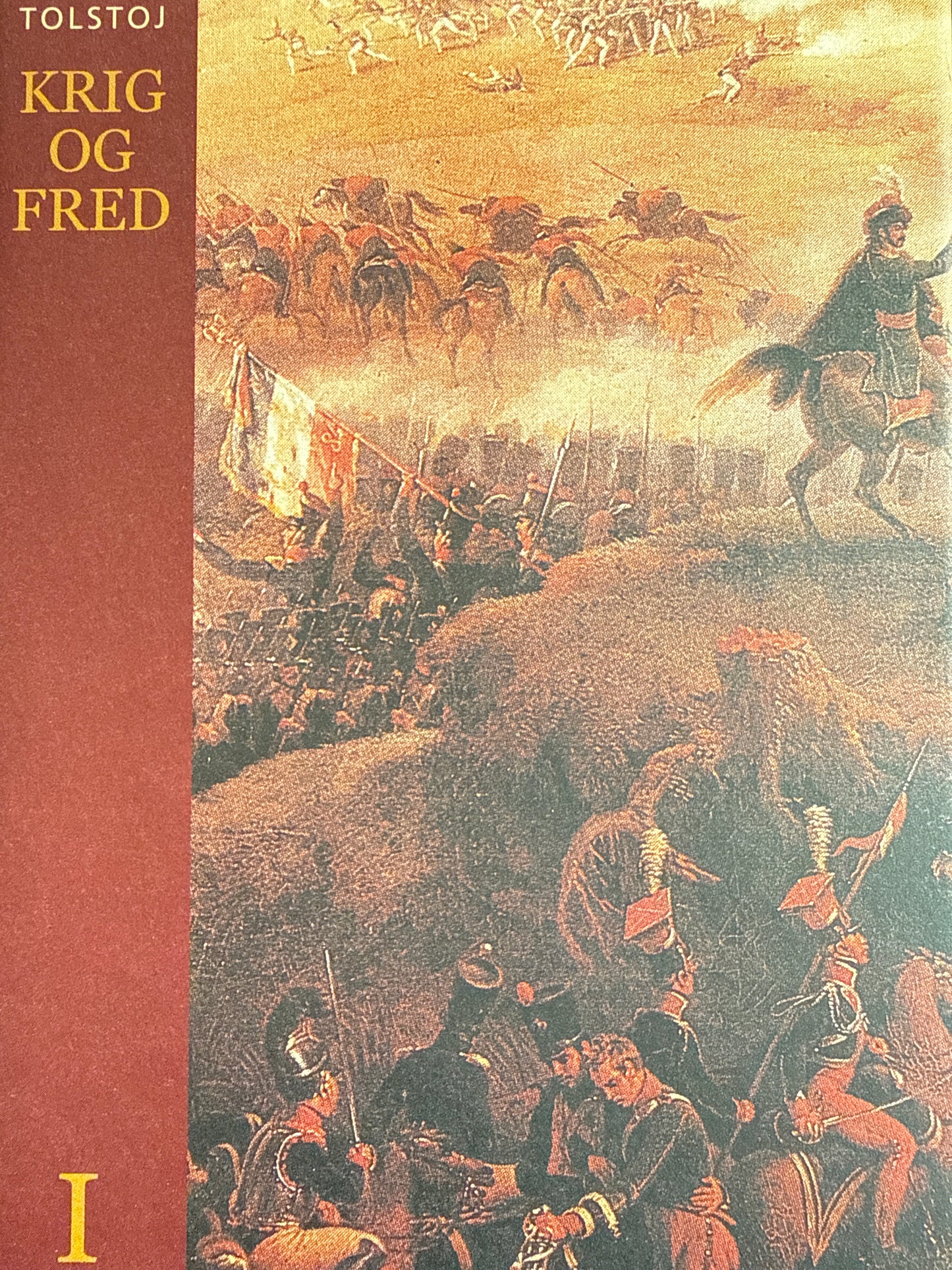 Krig og fred; bind 1 - Innbundet