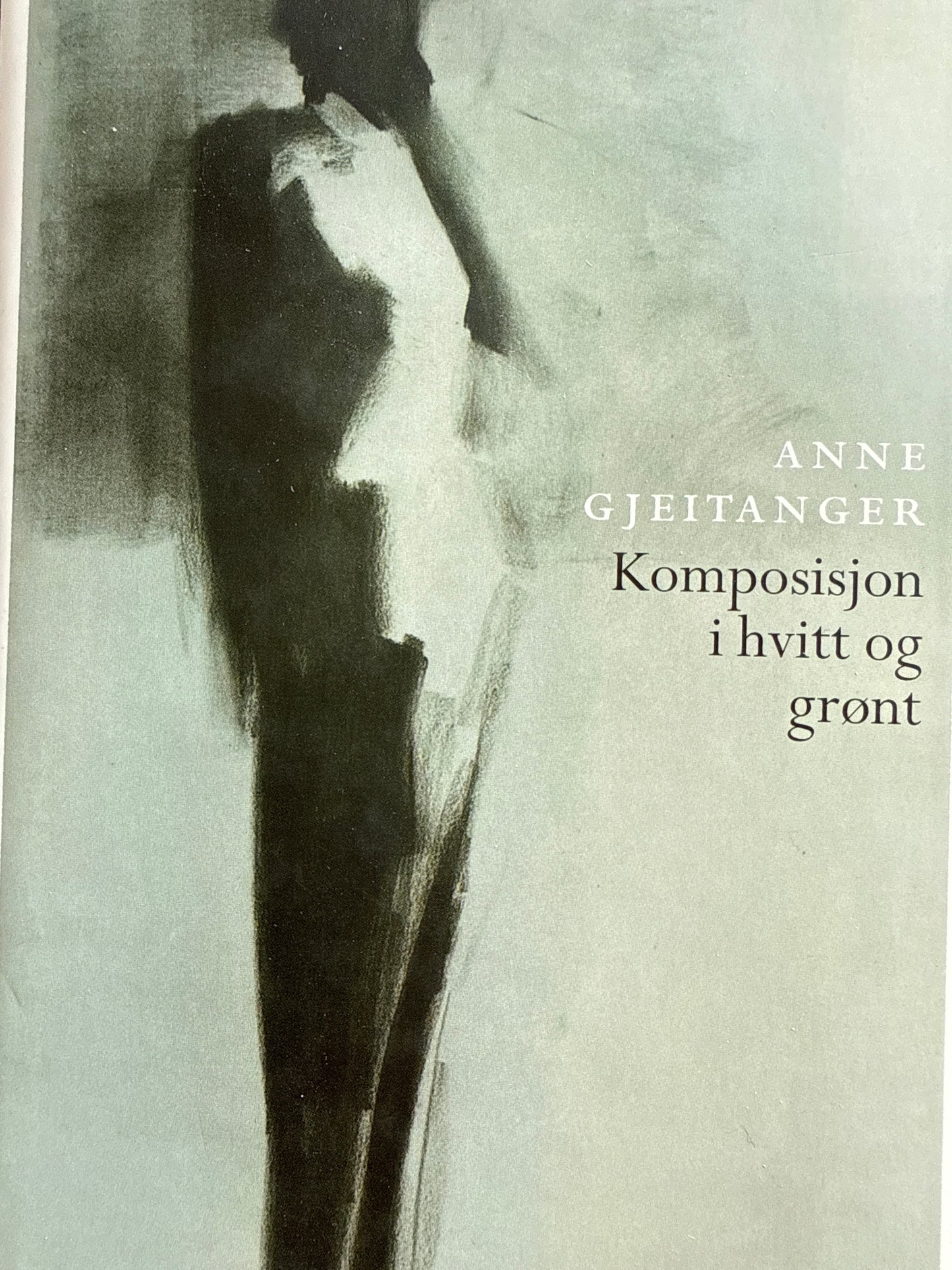Komposisjon i hvitt og grønt - Innbundet