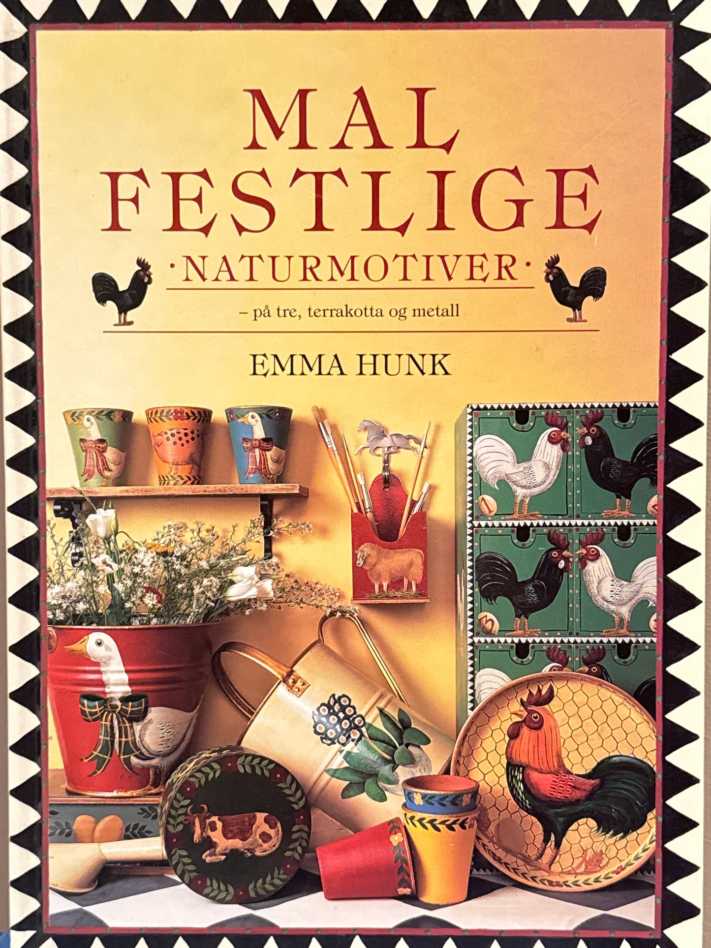 Mal festlige naturmotiver - Innbundet