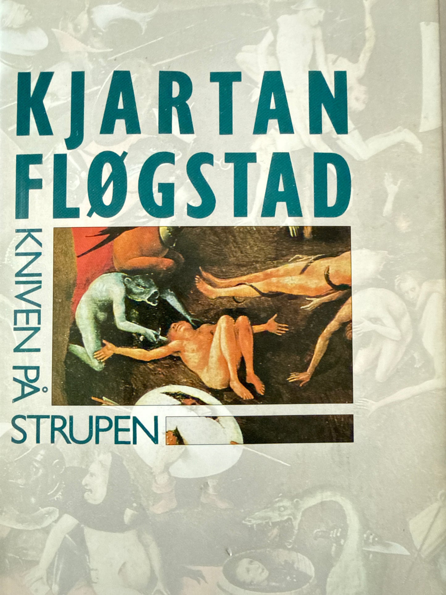 Kniven på strupen - Innbundet