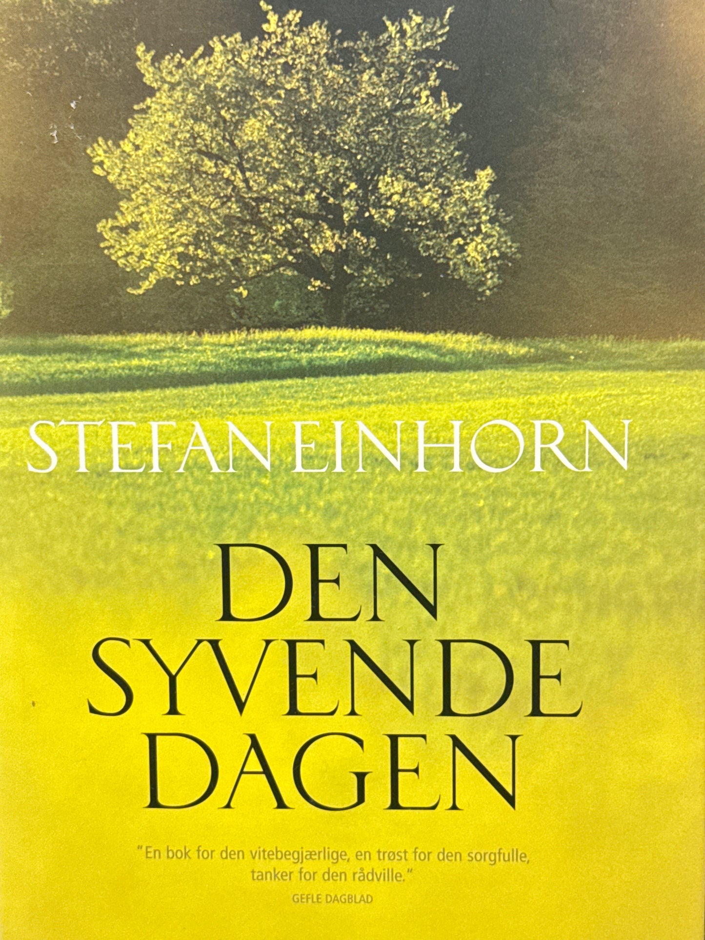 Den syvende dagen - Innbundet