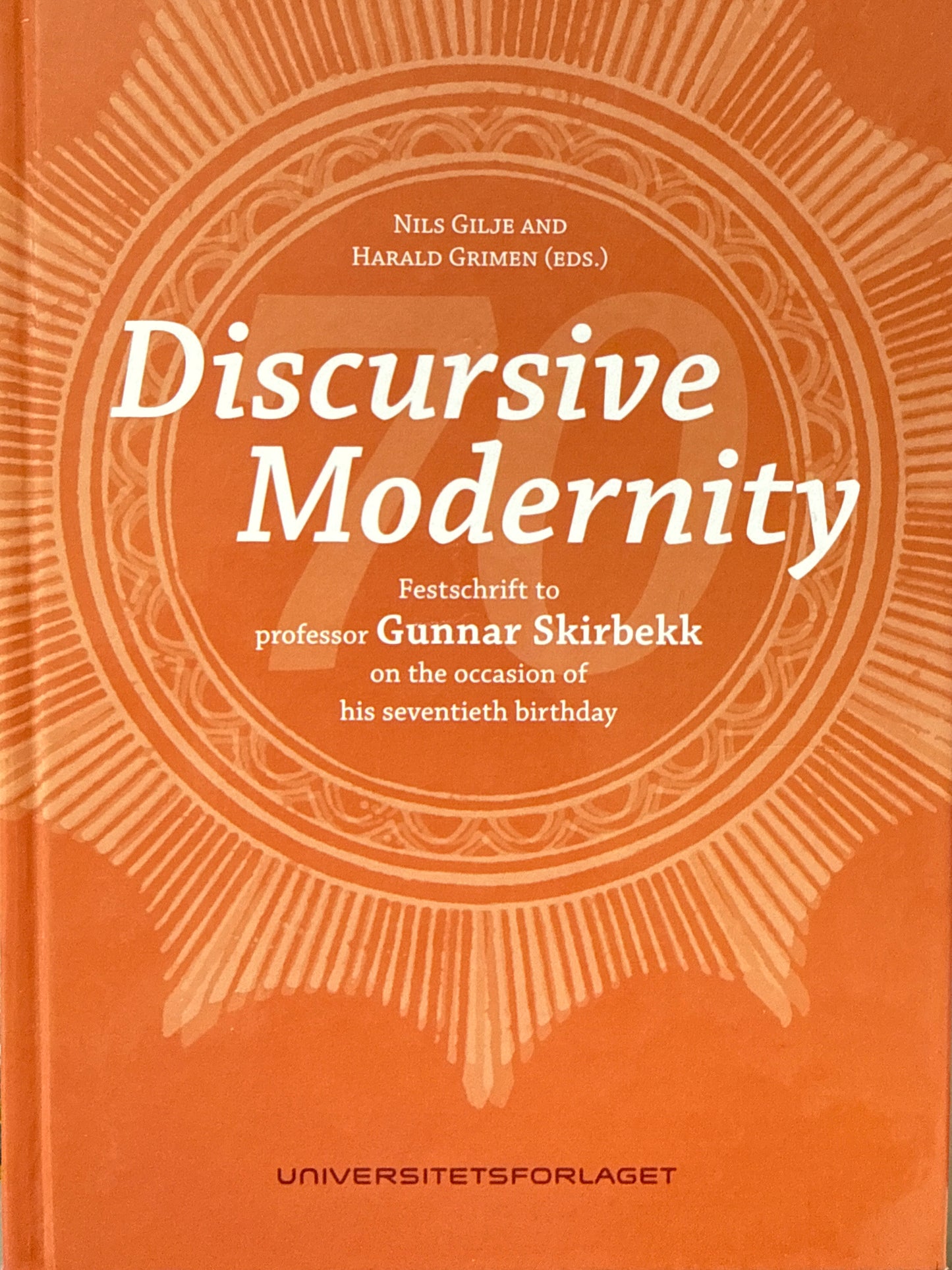 Discursive Modernity - Innbundet