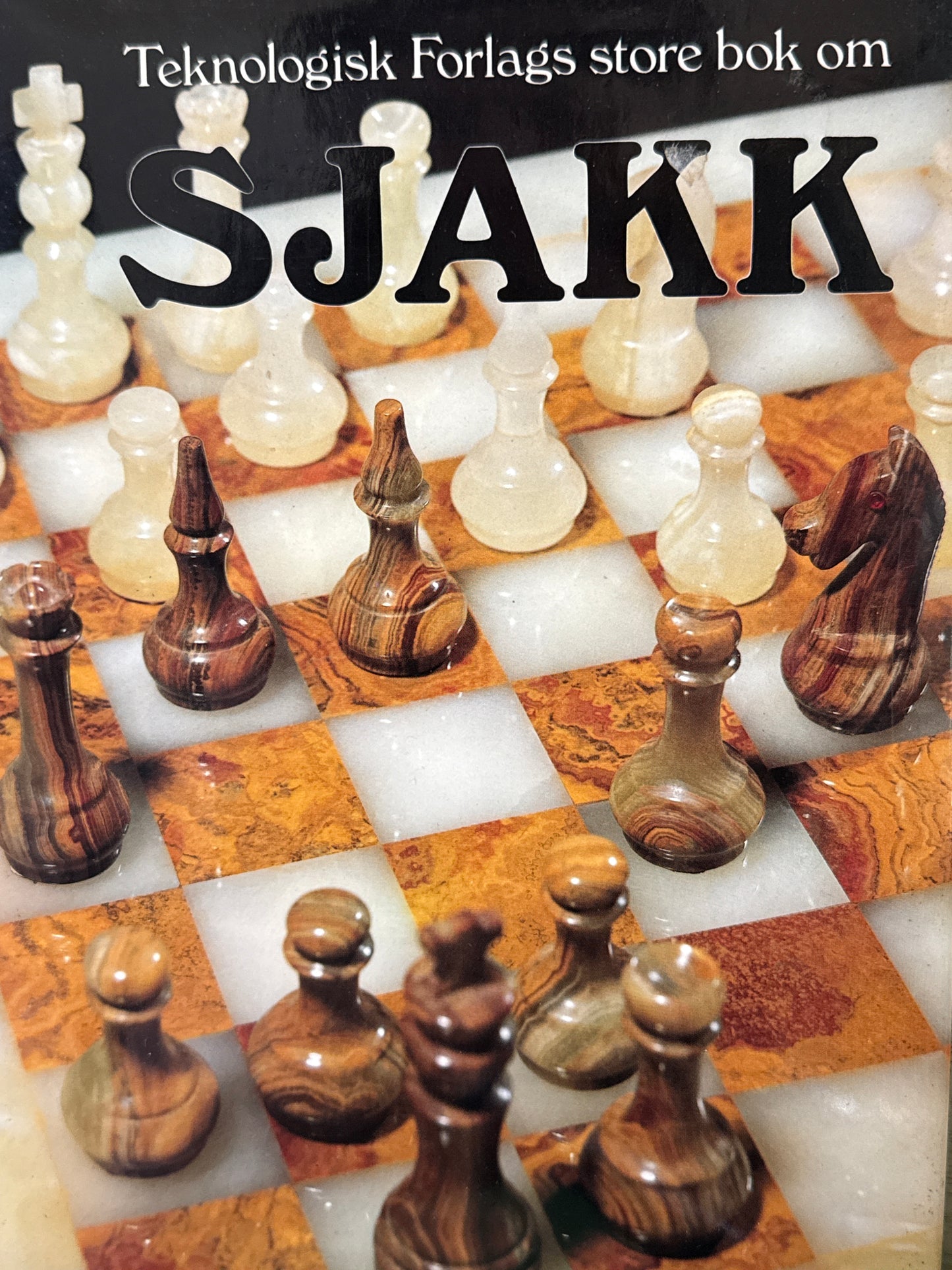 Teknologisk forlags store bok om sjakk - Innbundet